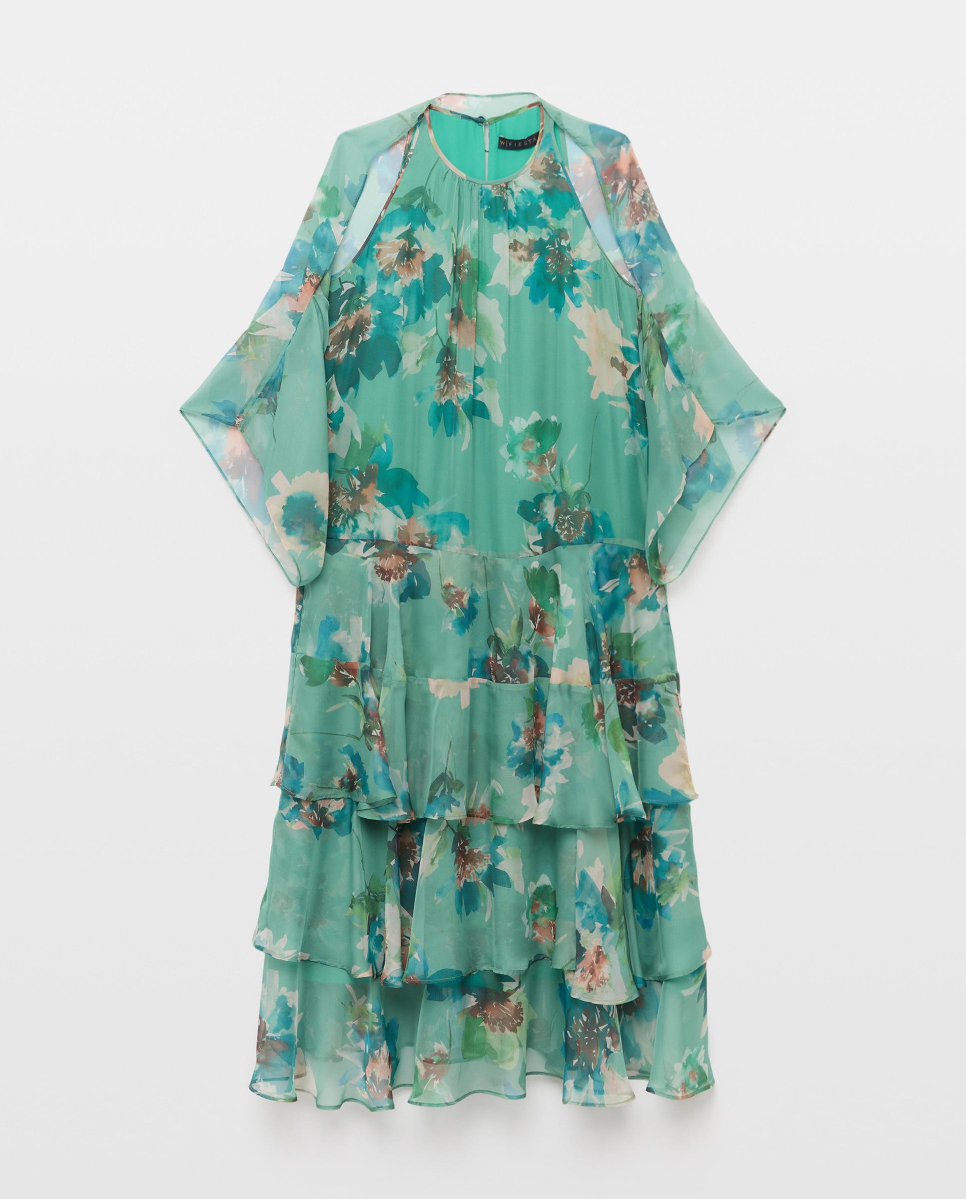 Imagem 0 de Vestido Halter com Saia com Folho