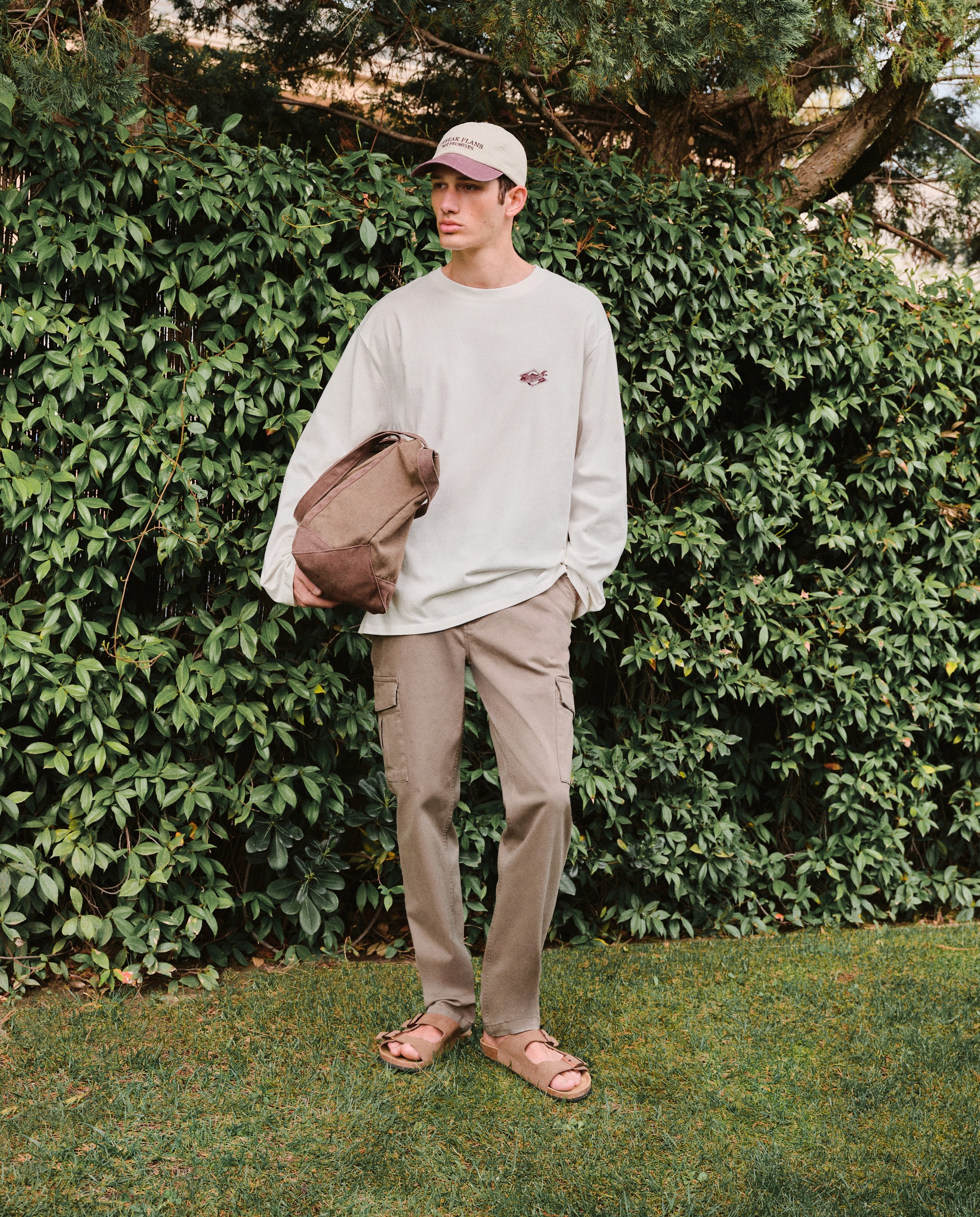 Pantalón cargo de hombre - Green Coast - 520 Kaki 520 Kaki-1