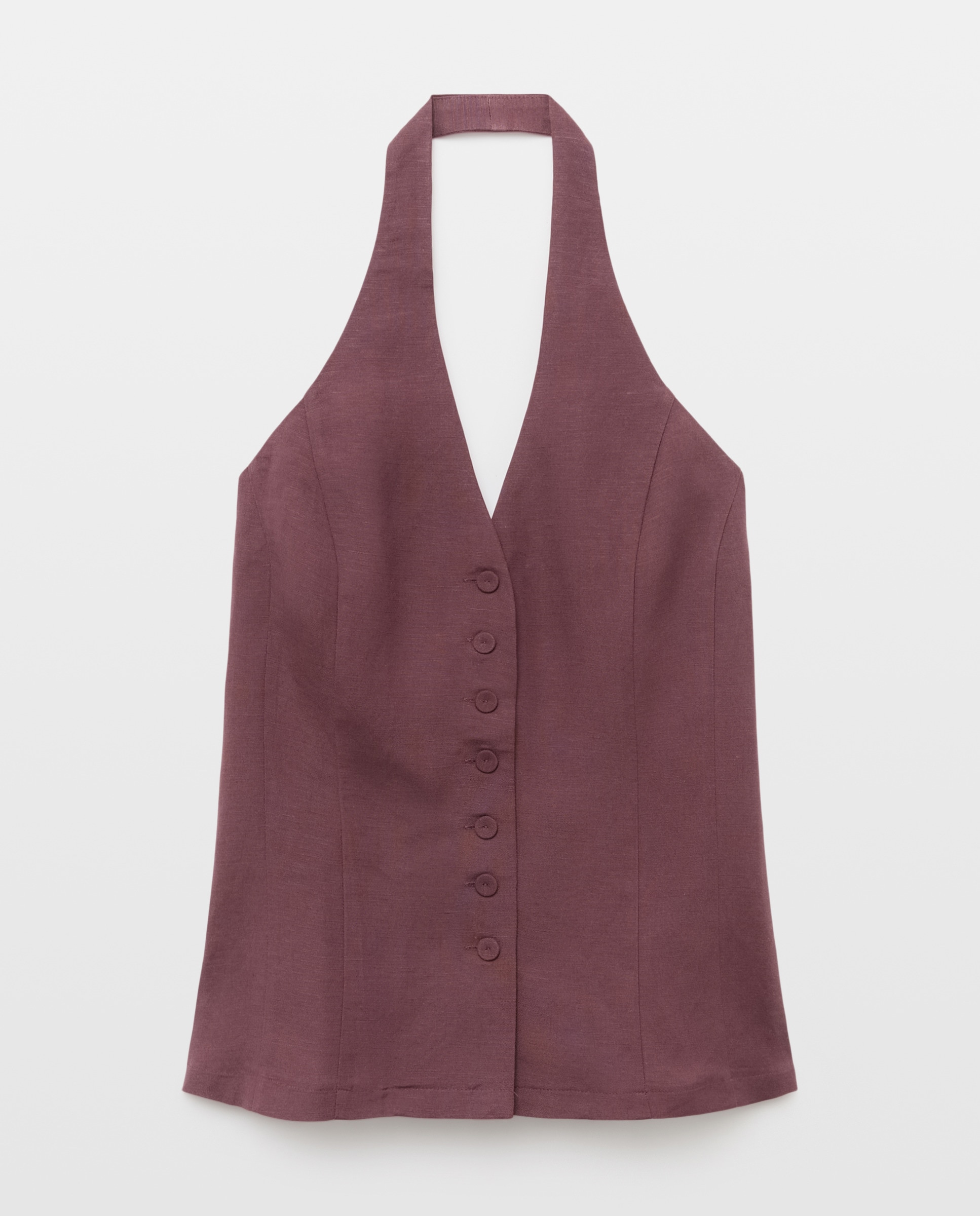 Colete Halter 291 Beringela-4