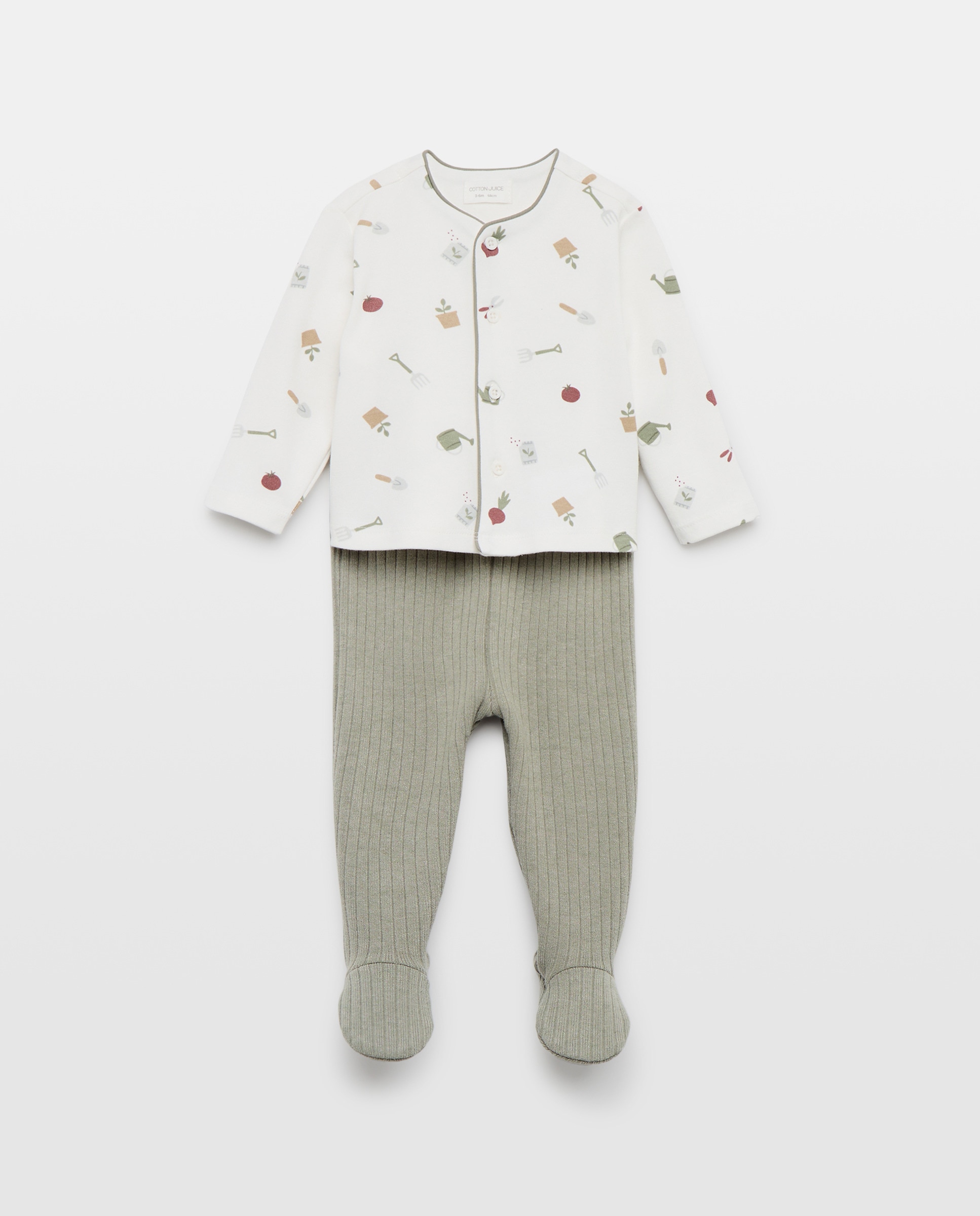 Imagem 0 de Pijama de Malha de Bebé com Estampado