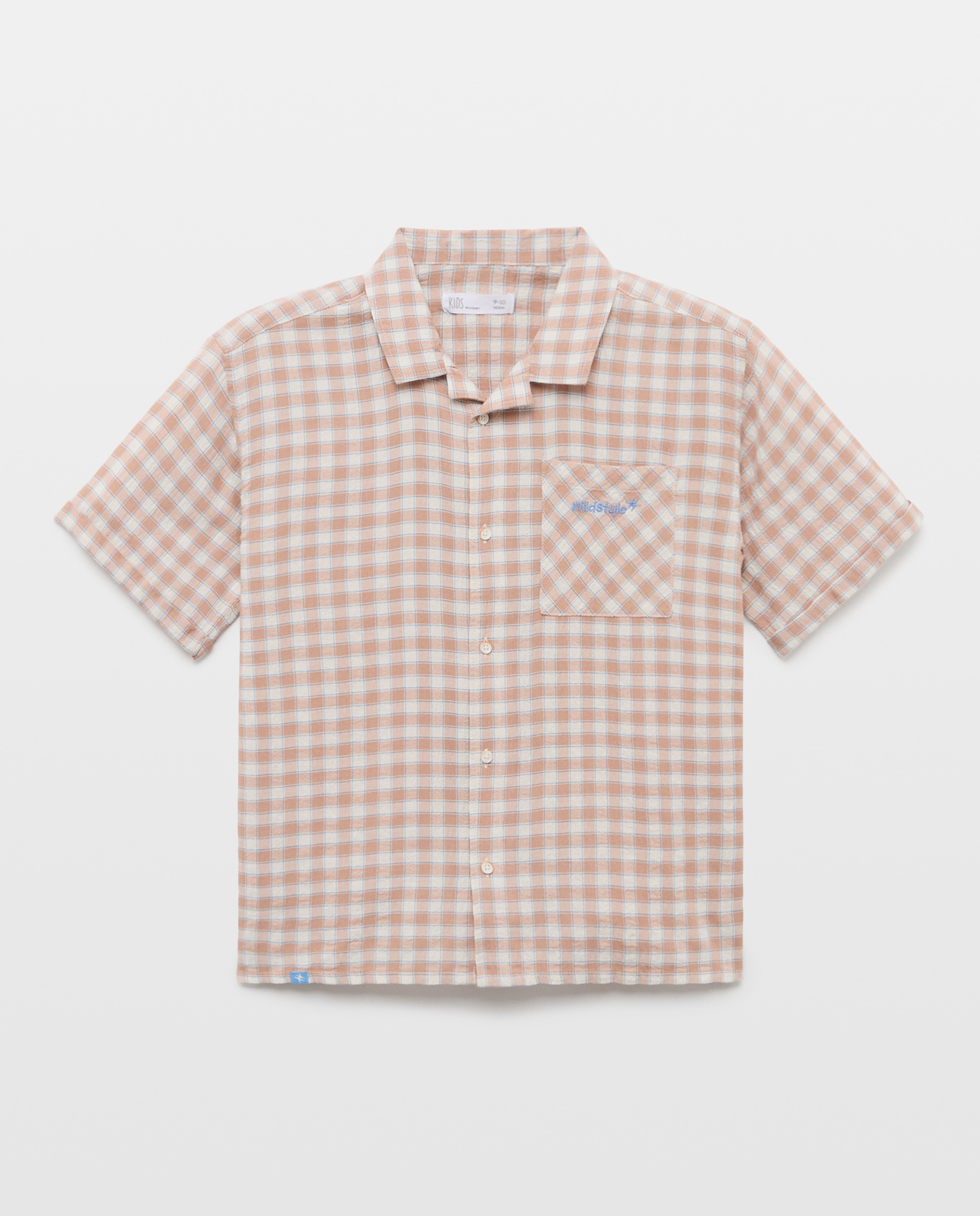 Camisa de niño manga larga tejido cuadros - Kids El Corte Inglés - Marrón Marrón-4