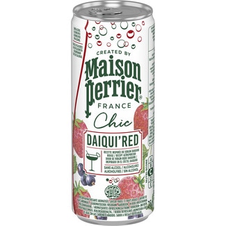 Chic Daiqui´red cóctel sin alcohol a base de agua con gas lata 25 cl - Maison Perrier