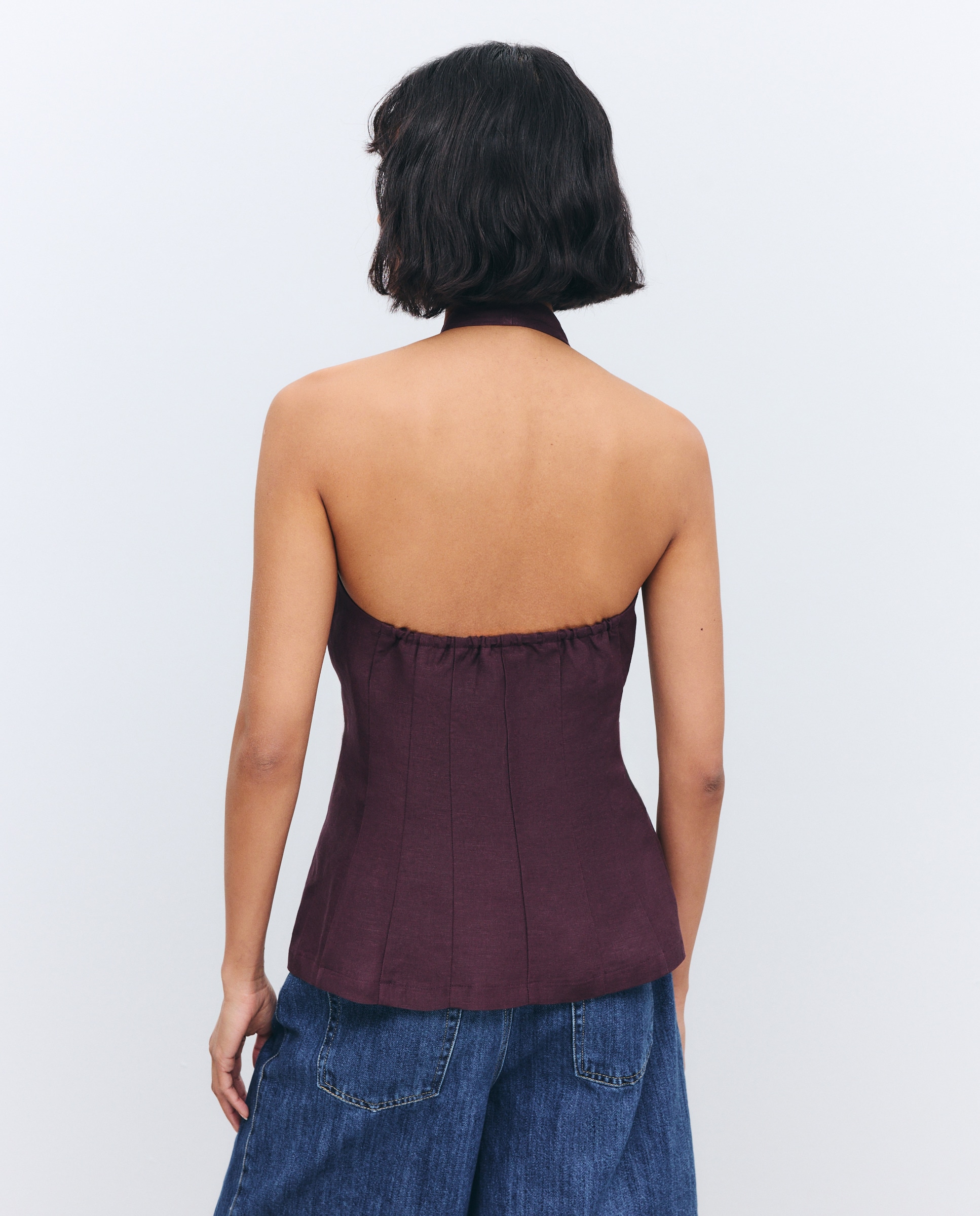Colete Halter 291 Beringela-3
