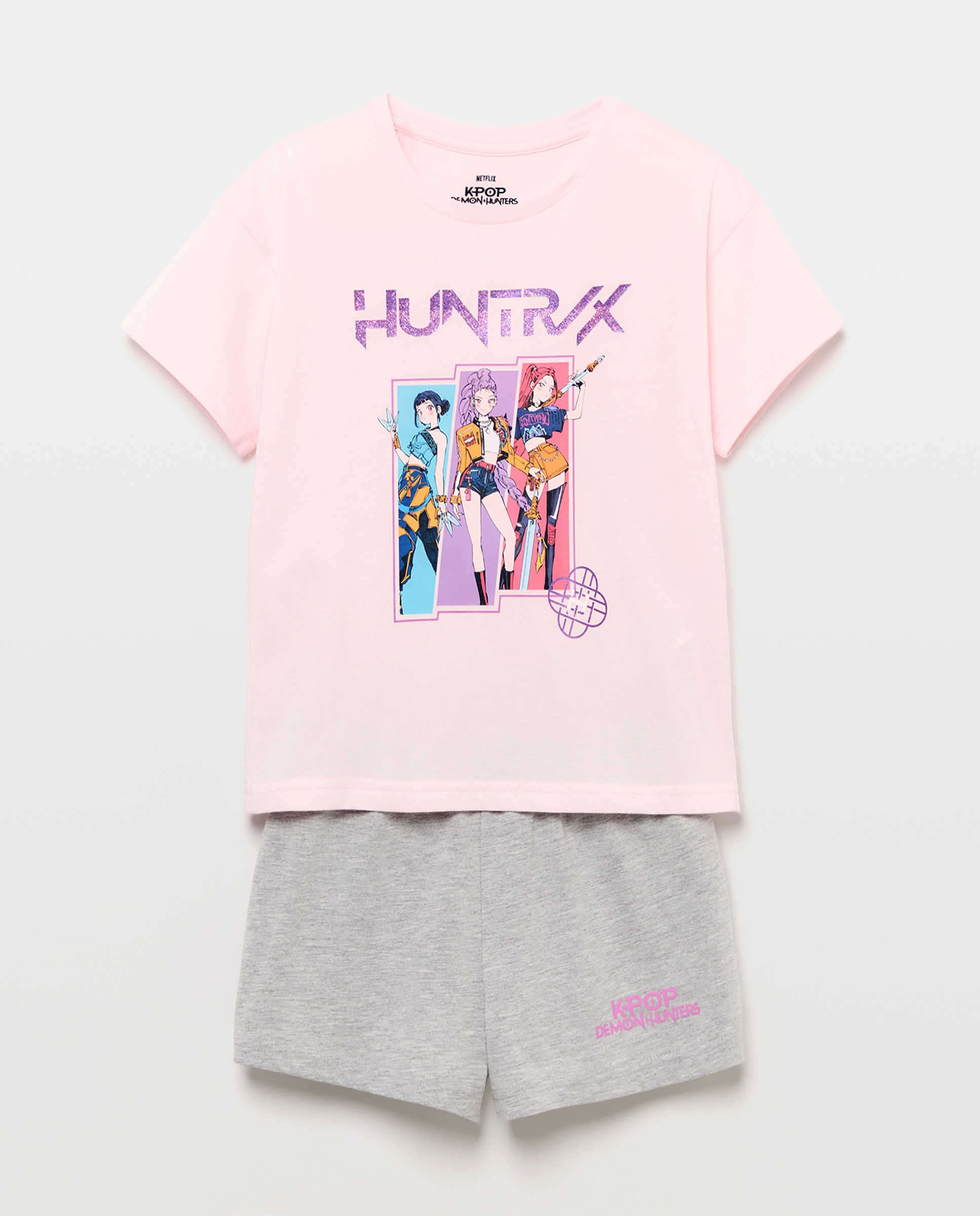 Imagem 0 de Pijama Completo de Manga Curta com Fantasia K-Pop