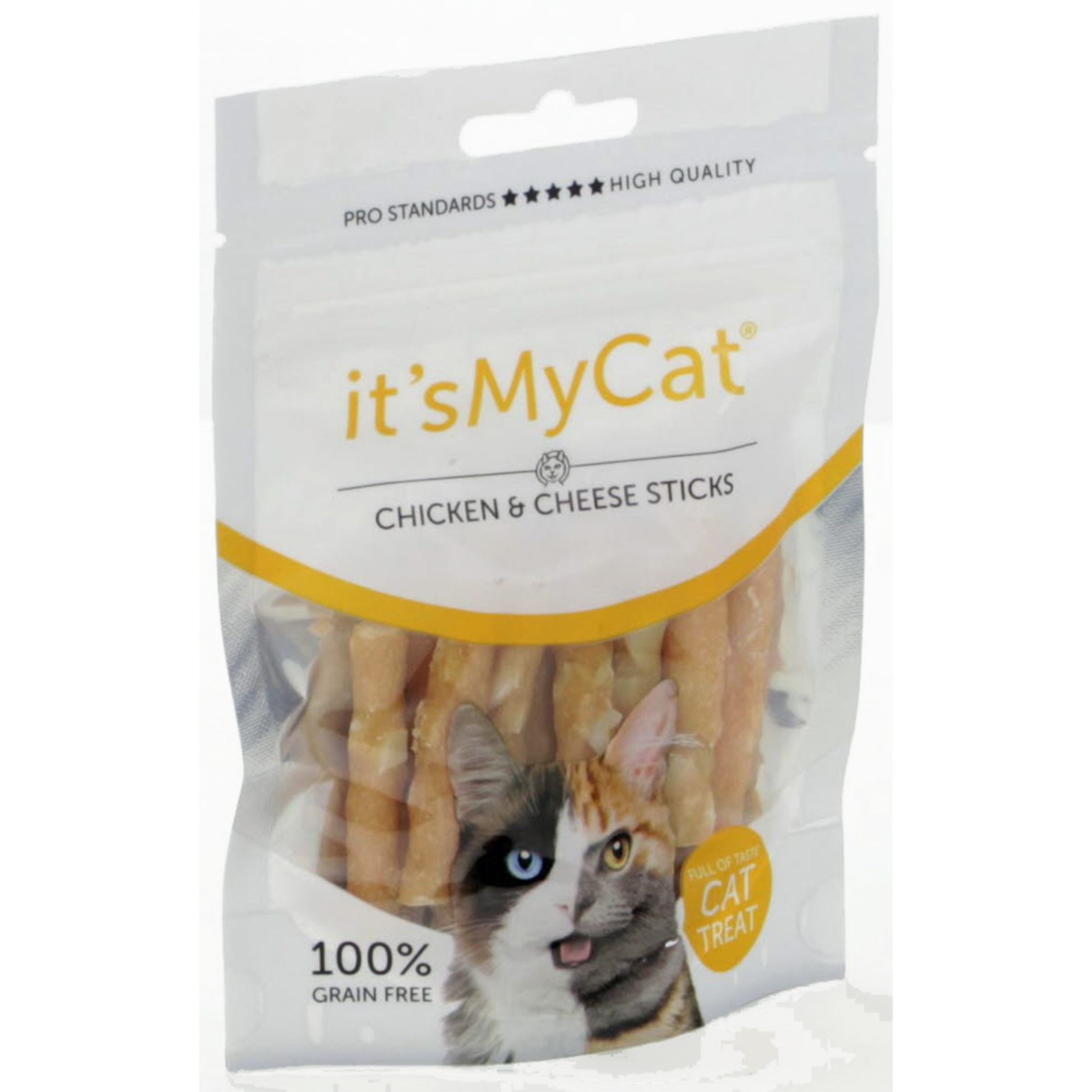 Snack Gato Galinha e Queijo embalagem 50 g