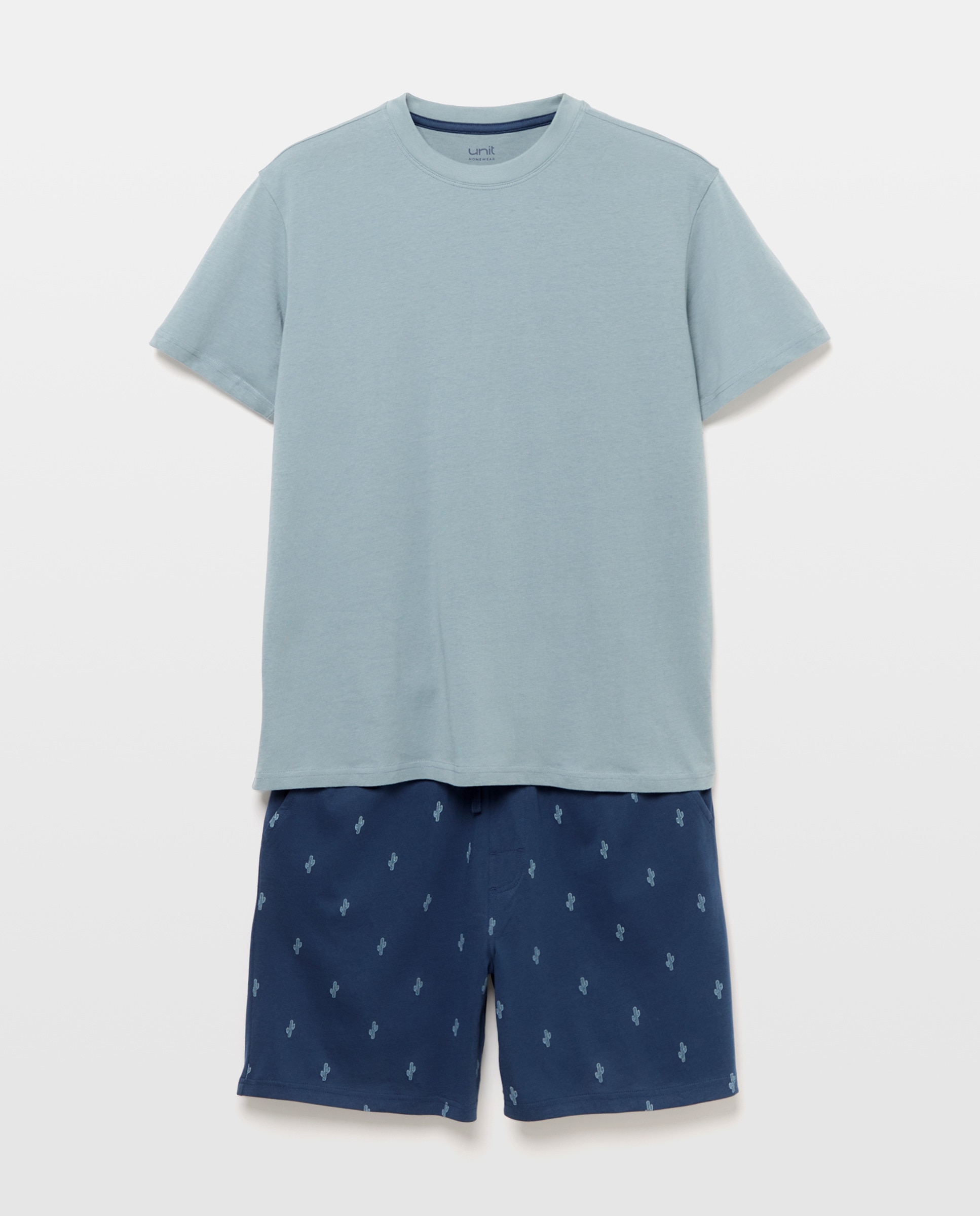 Imagen 0 de Pijama punto hombre corto con bolsa