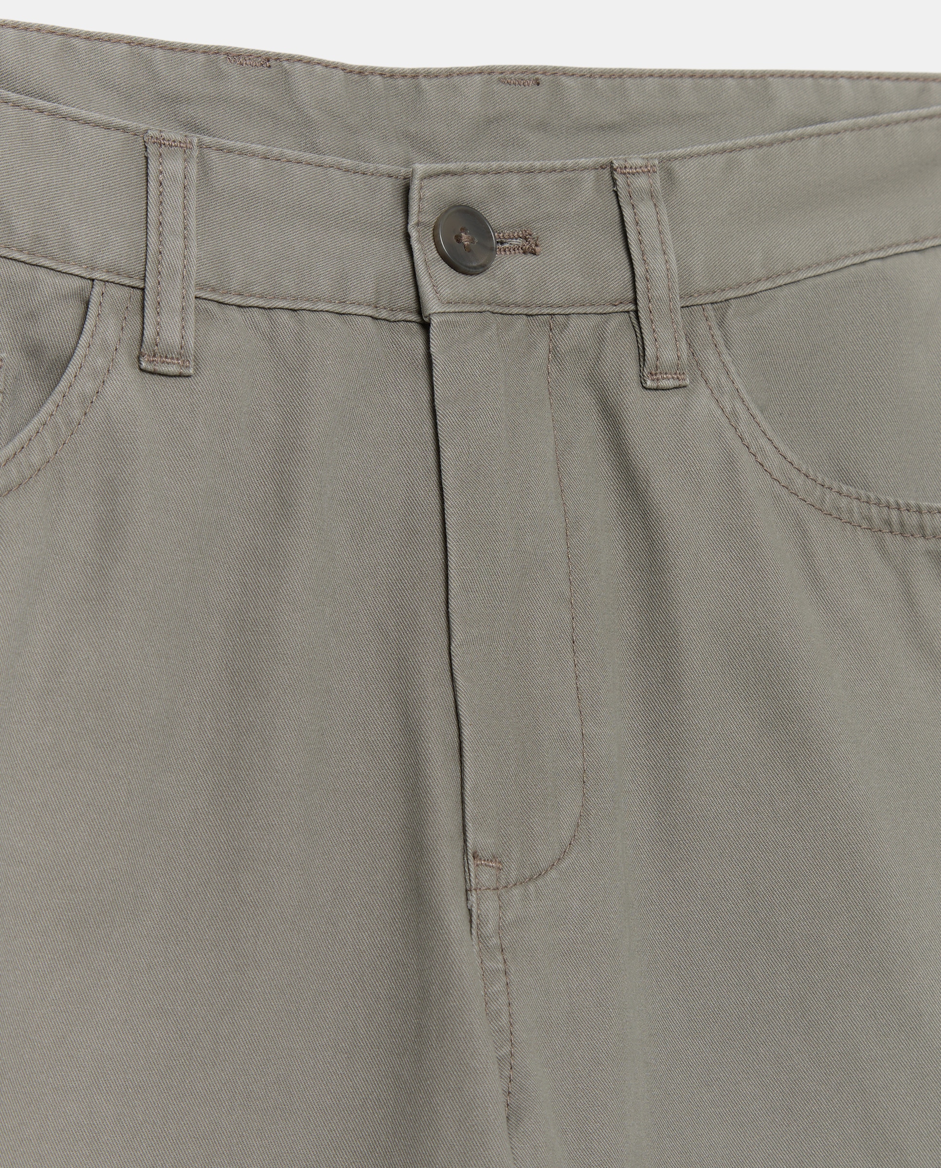 Pantalón hombre cinco bolsillos básico regular fit 560 Oliva-5