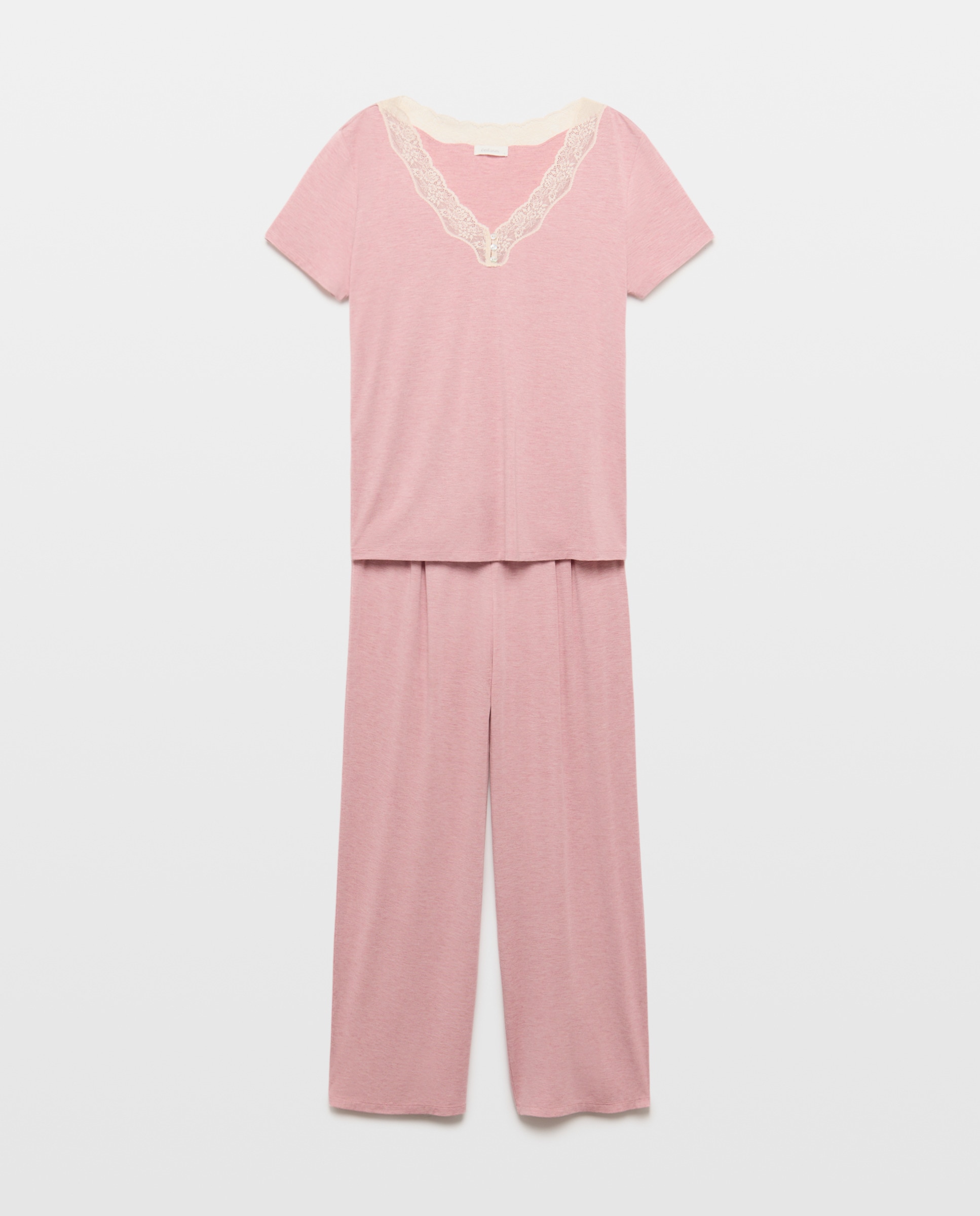 Imagem 0 de Pijama com Detalhe na Gola