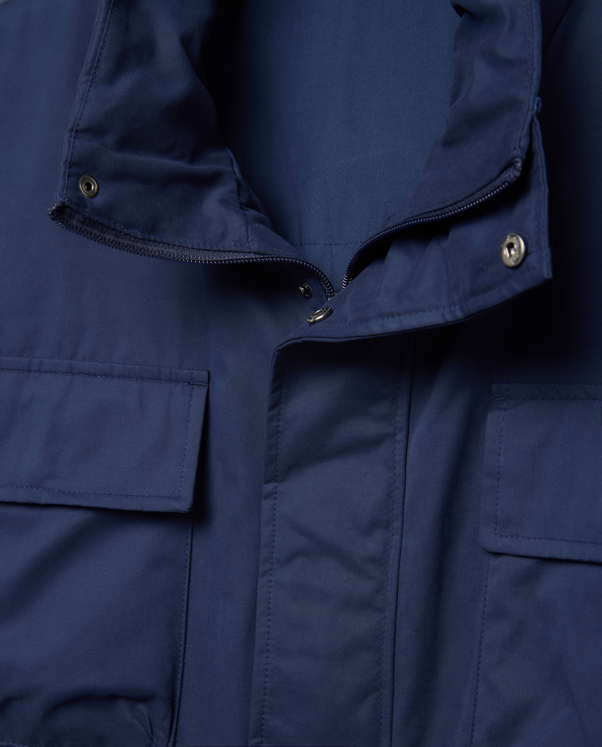 Parka Comprida Azul-marinho-2