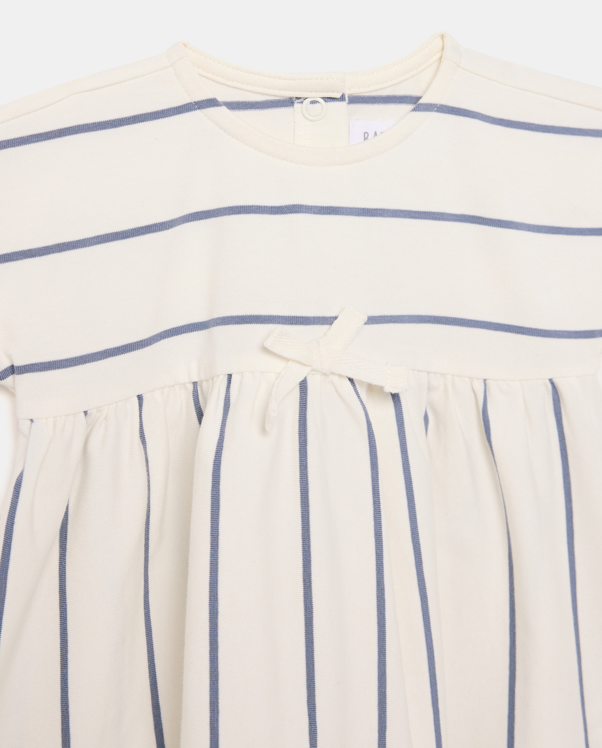 Vestido de Bebé em Felpa com Manga Curta Baby El Corte Inglés Branco-3