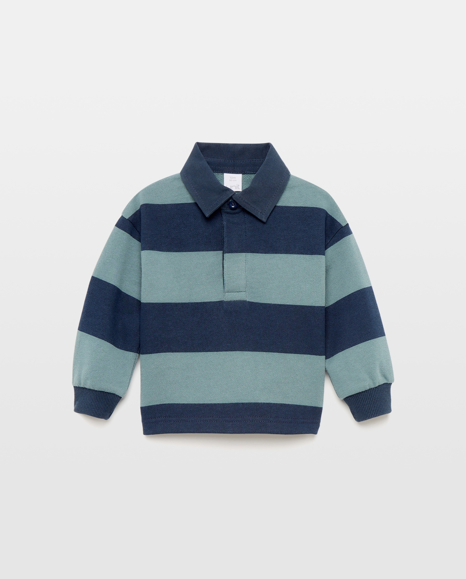 Imagen 0 de Sudadera de bebé cuello polo
