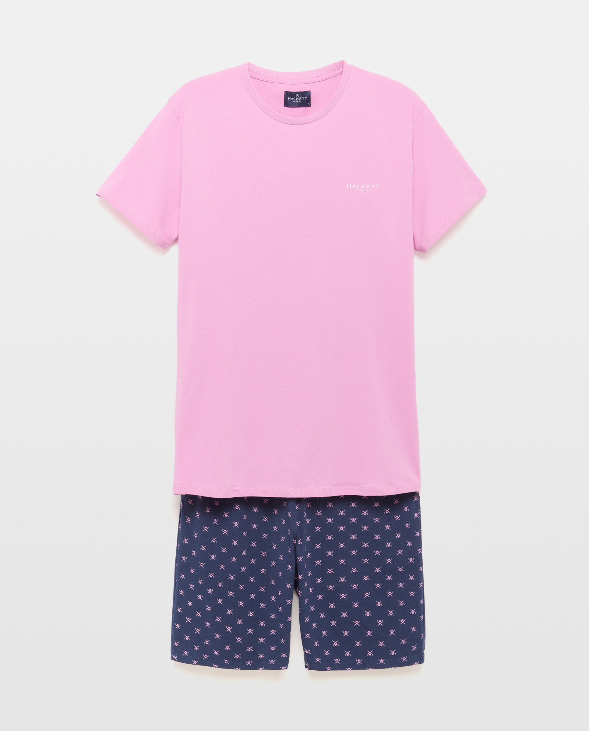 Imagem 0 de Conjunto de Pijama de Malha Curto com Estampado