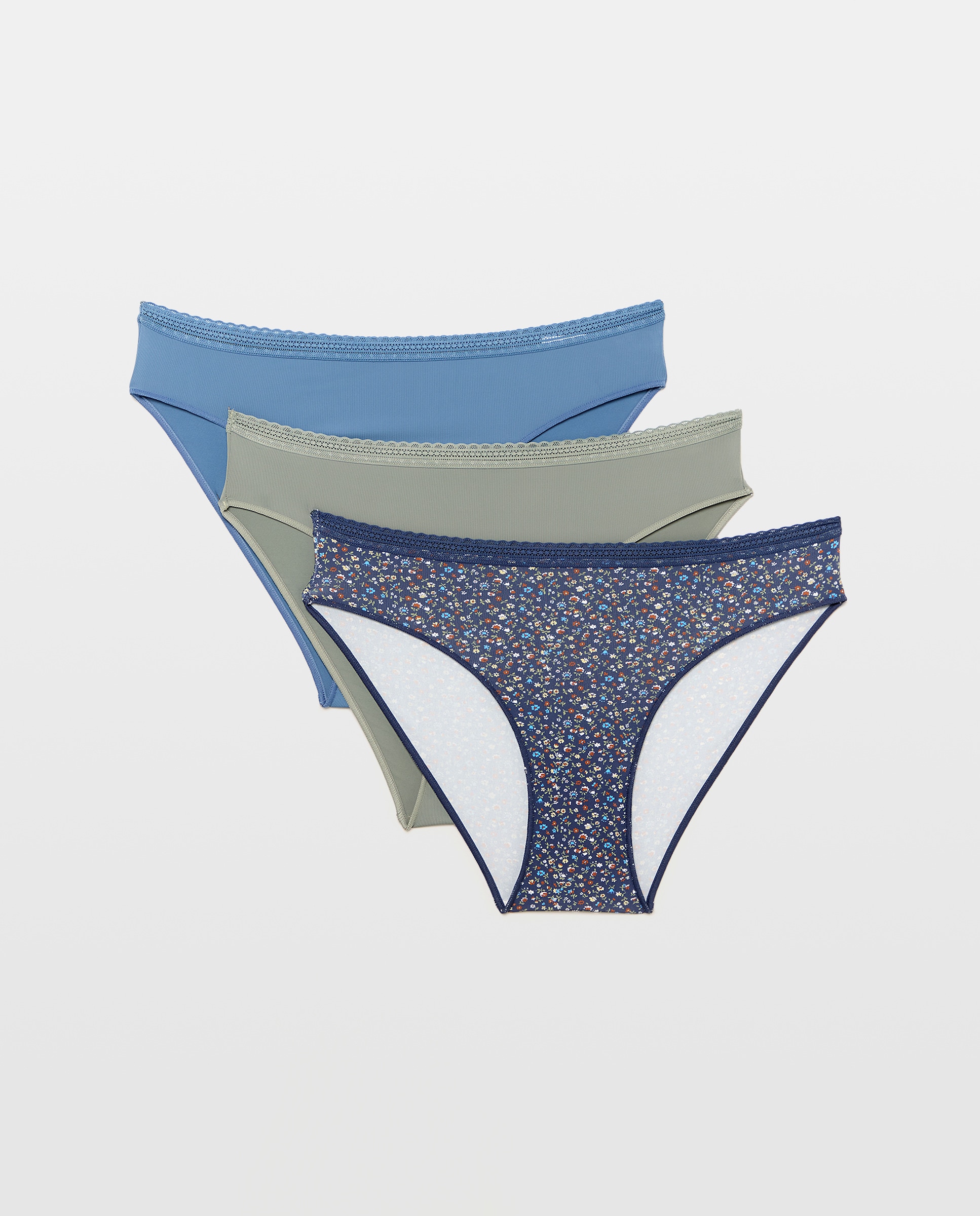 Pack de três cuecas Multicolor-3