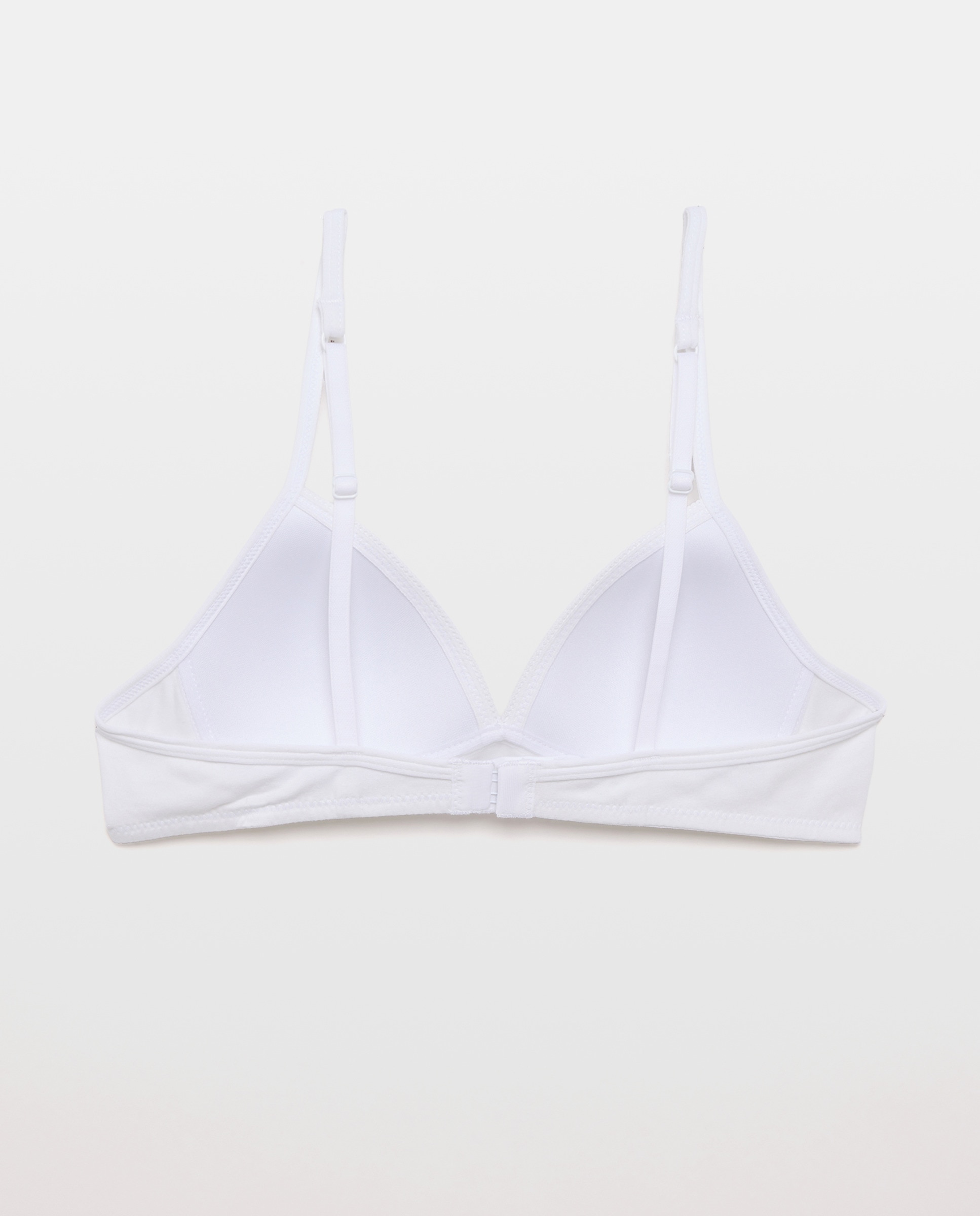 Soutien de Copa Moldada Liso Cotton Juice Branco-2