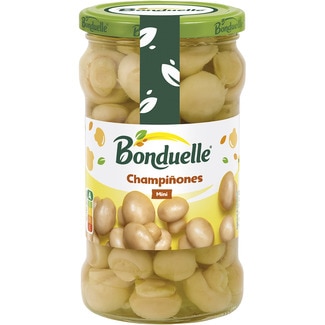 champiñon entero mini frasco 170 g neto escurrido - Bonduelle