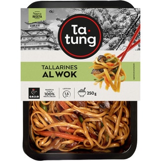 tallarines al wok envase 250 g - Ta-tung