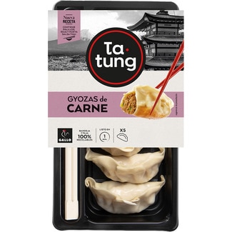 gyozas de carne 5 unidades envase 144 g - Ta-tung
