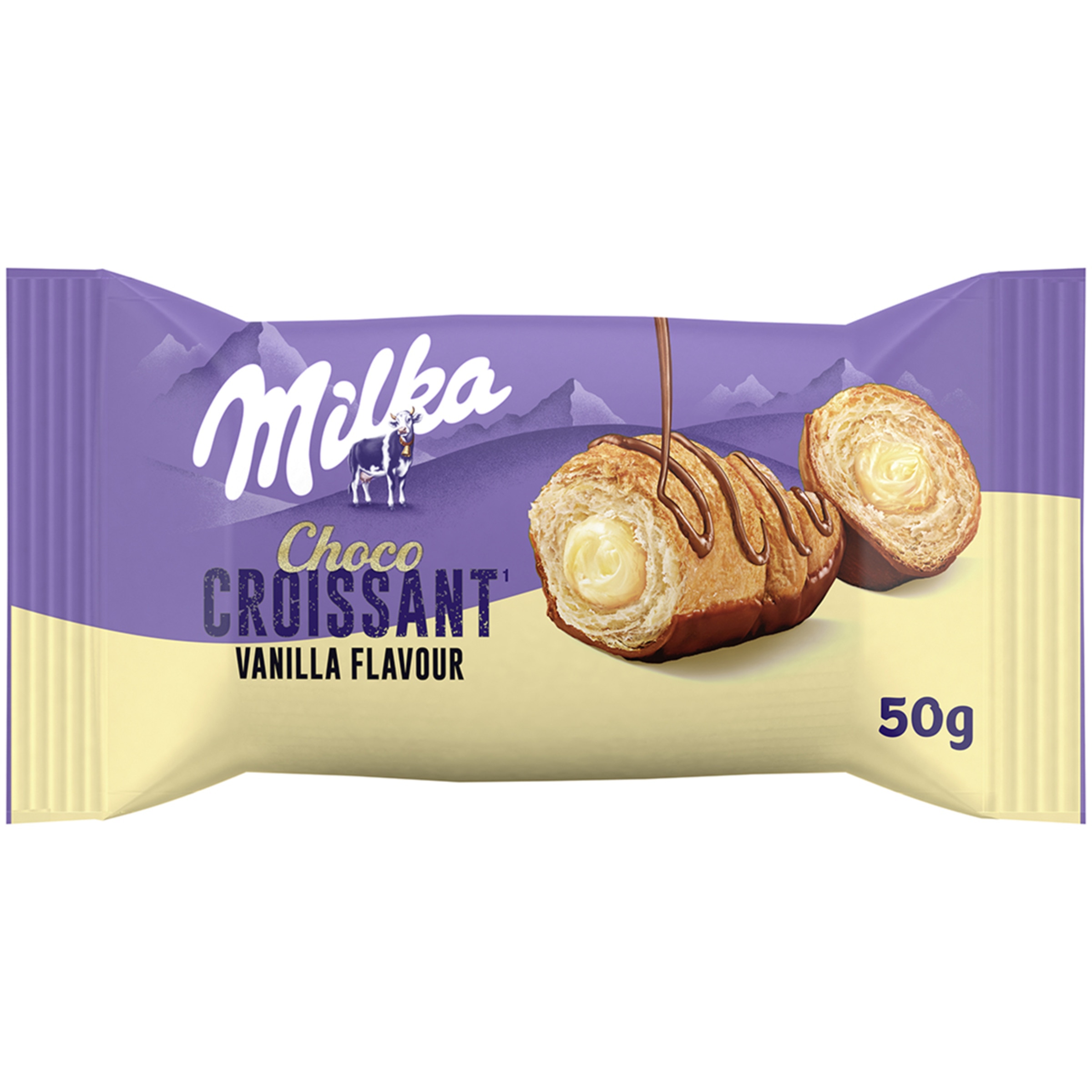 croissant relleno de chocolate con vainilla unidades 50 g