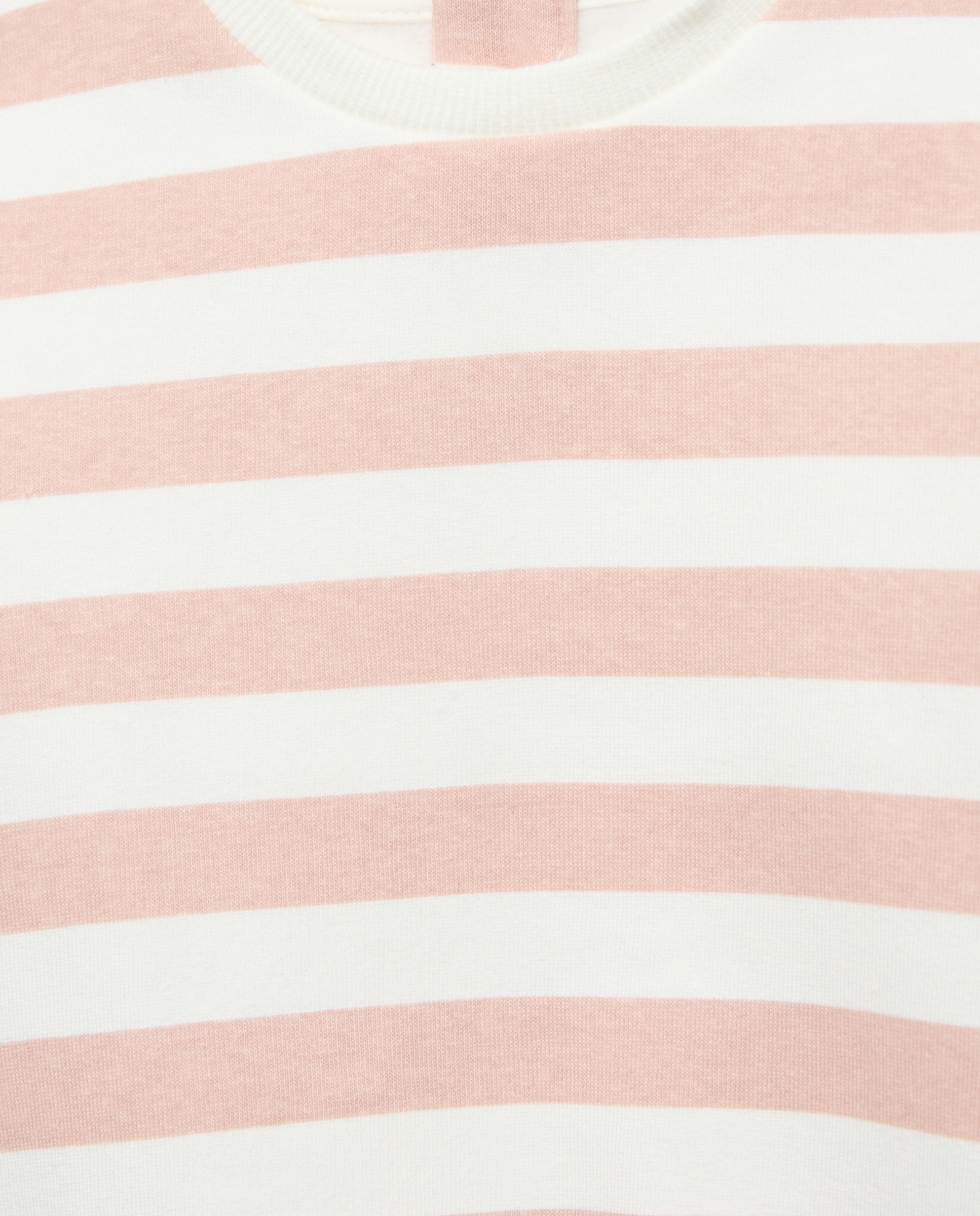 Sudadera bebé niña felpa 250 Nude-3