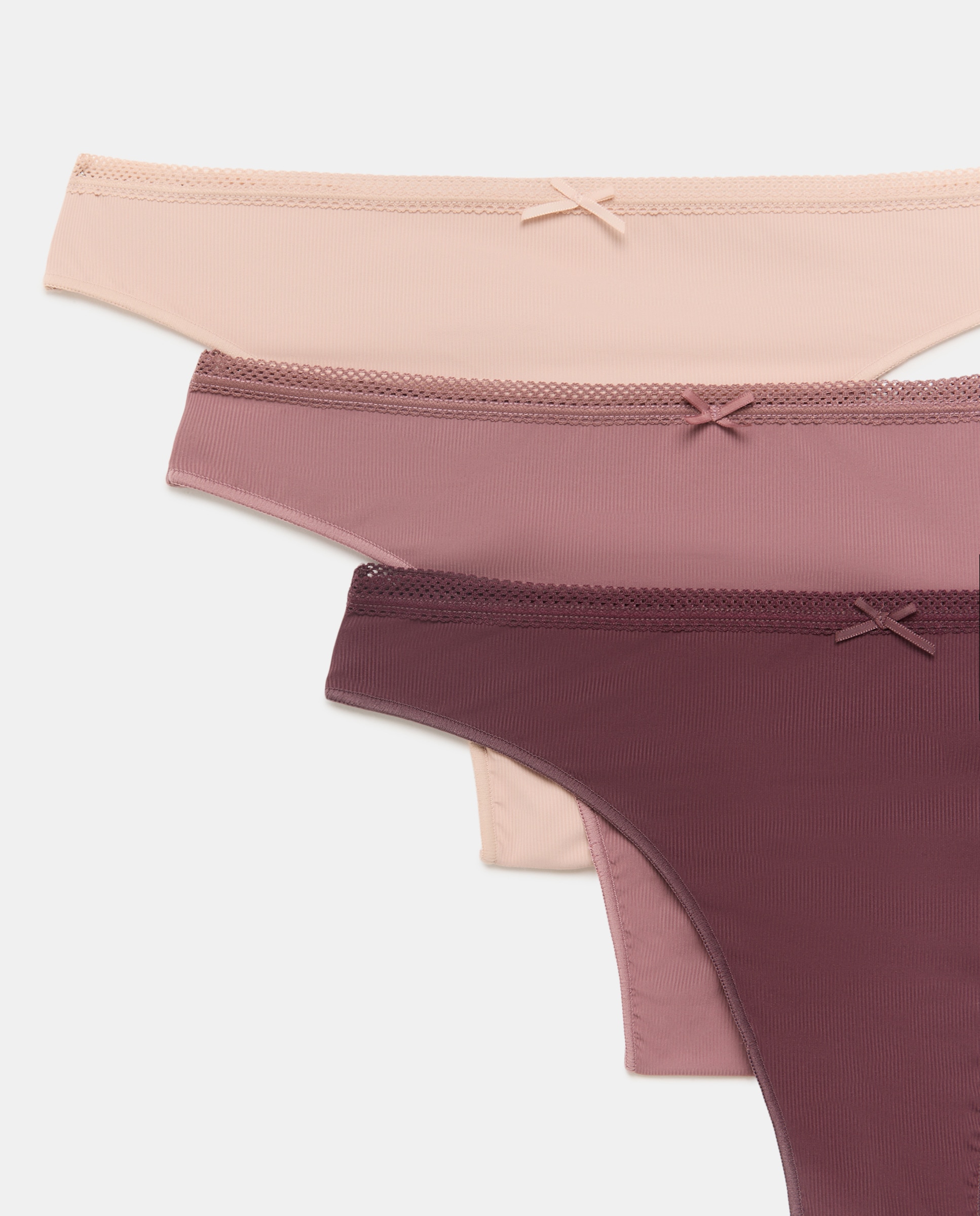 Pack de Três Tangas Multicolor-4