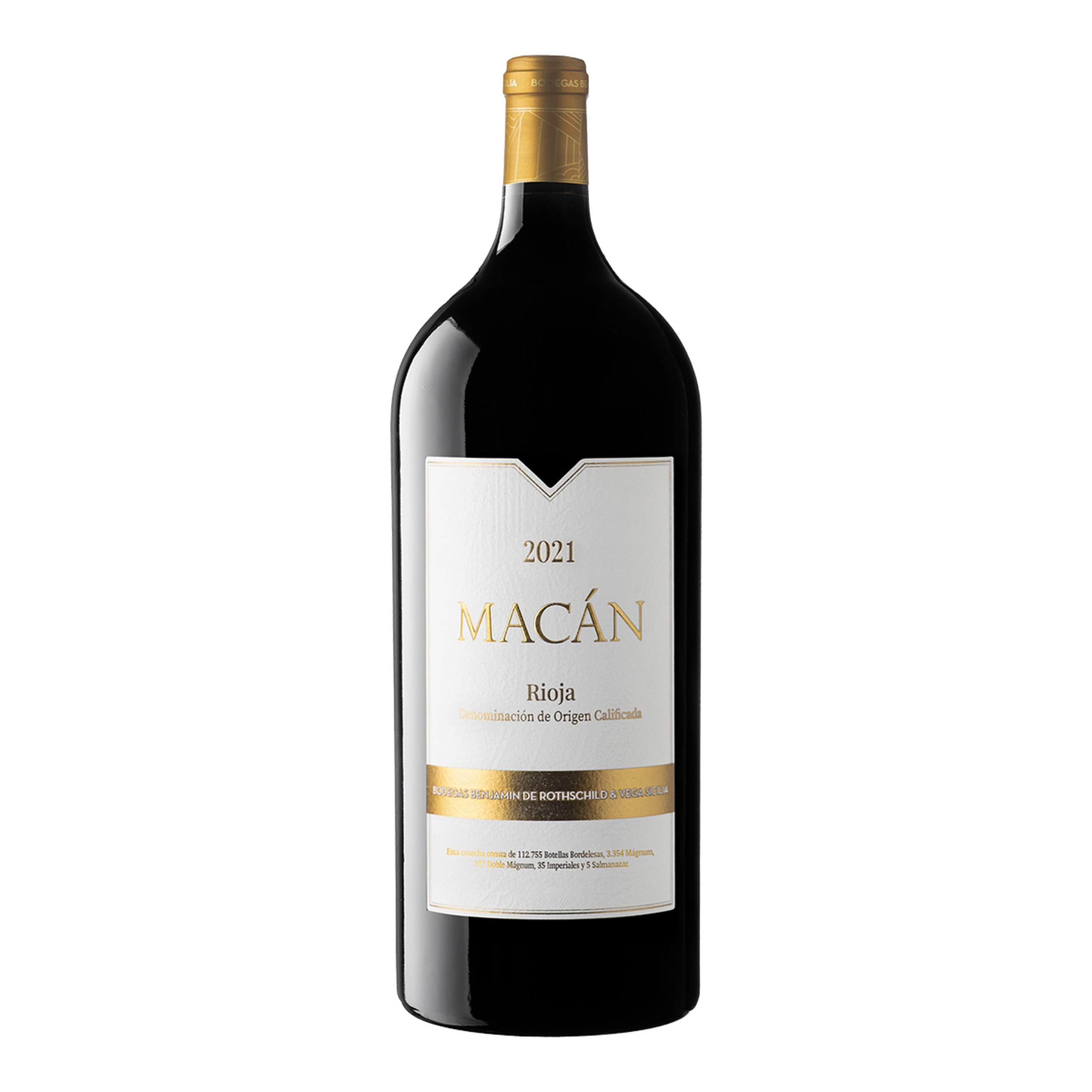 Imagen 0 de Vino tinto Macán tempranillo 2021 Rioja Imperial
