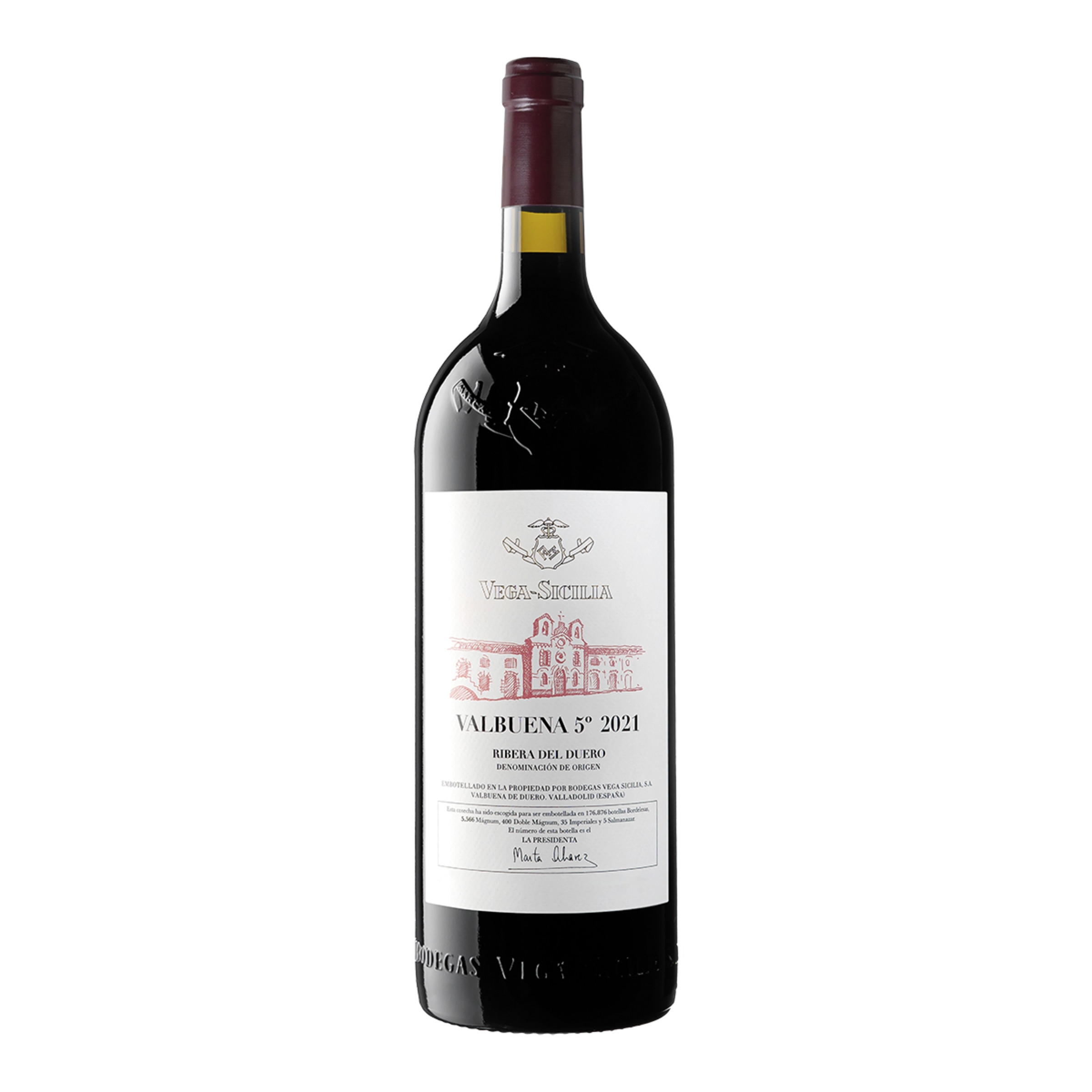 Imagen 0 de Vino tinto Valbuena 5º 2021 Vega Sicilia Ribera del Duero Mágnum