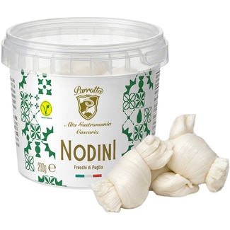 queso italiano nodini mozzarella 4x50g envase 200 g neto escurrido - Parrotta
