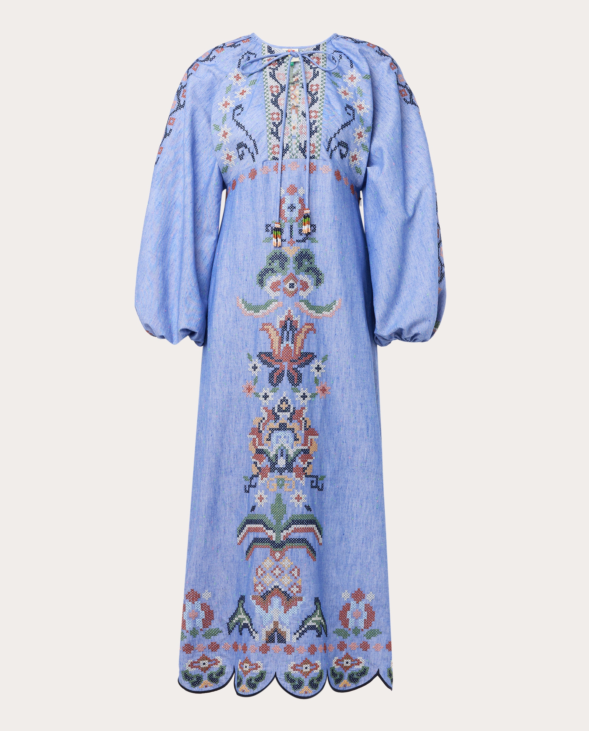 Imagem 0 de Vestido Comprido de Linho
