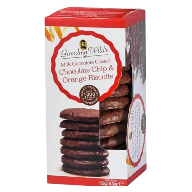 Imagem 0 de Bolachas Cobertas de Chocolate Chip & Onge 150 g