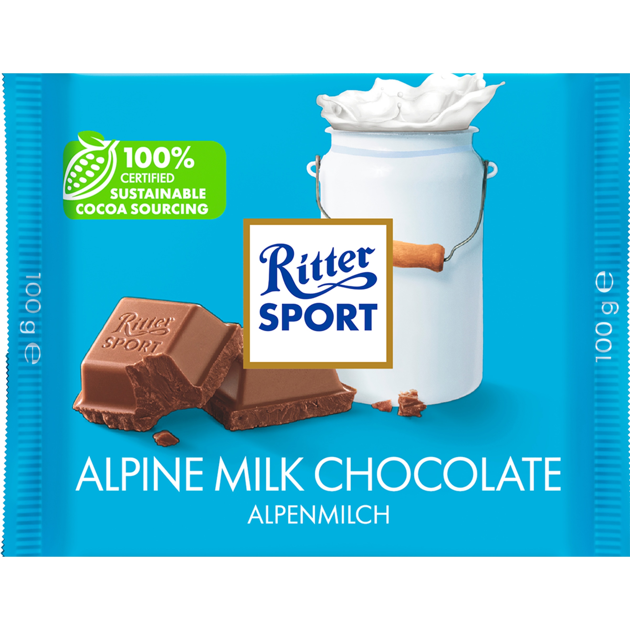 Chocolate de Leite Extra Fino embalagem 100 g