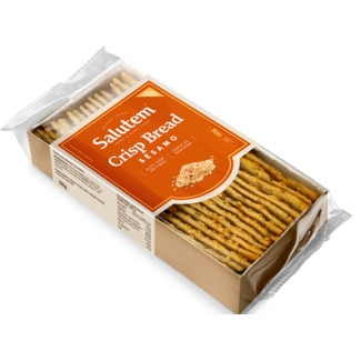 Crisp Bread de Sésamo embalagem 130 g - Salutem