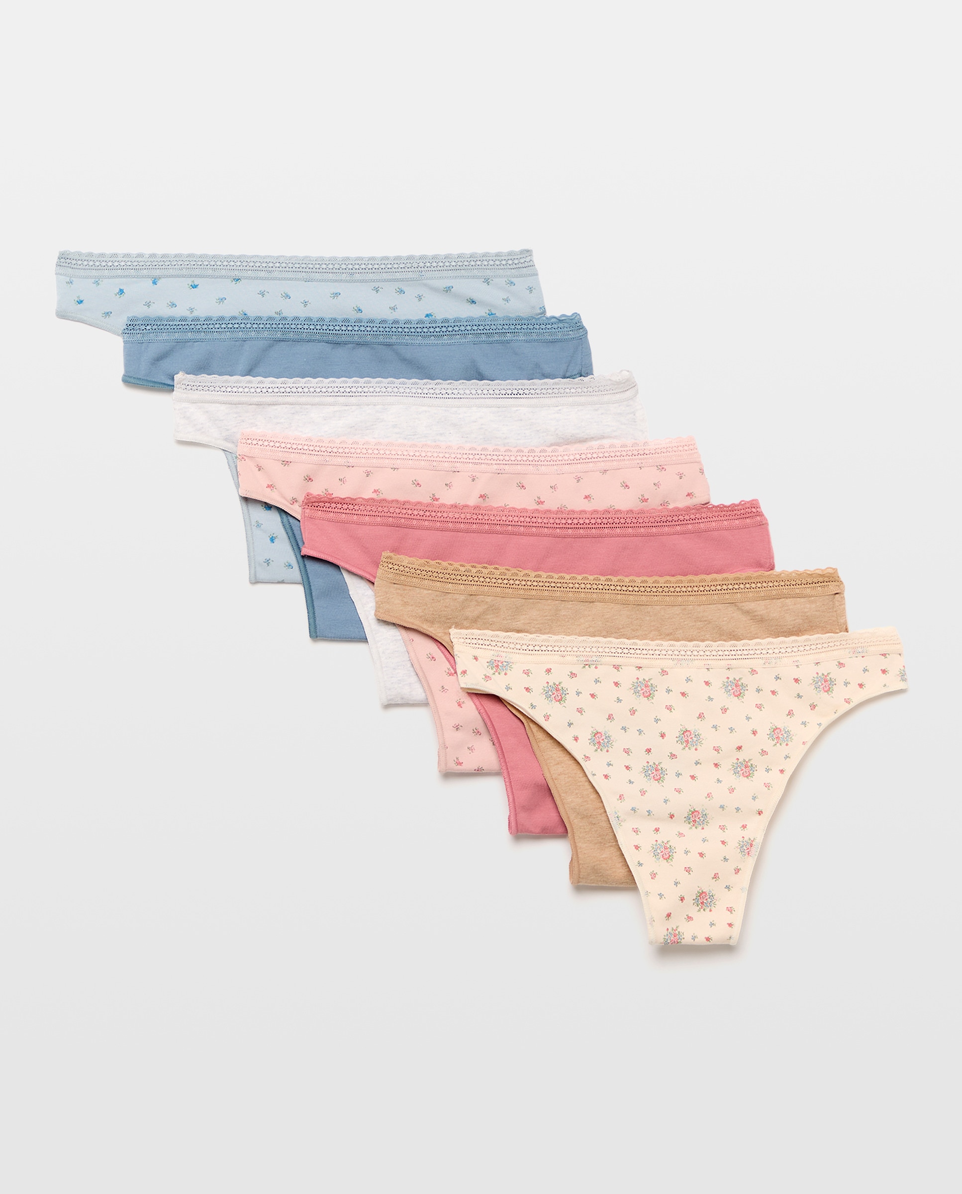 Pack de Sete Tangas Multicolor-3