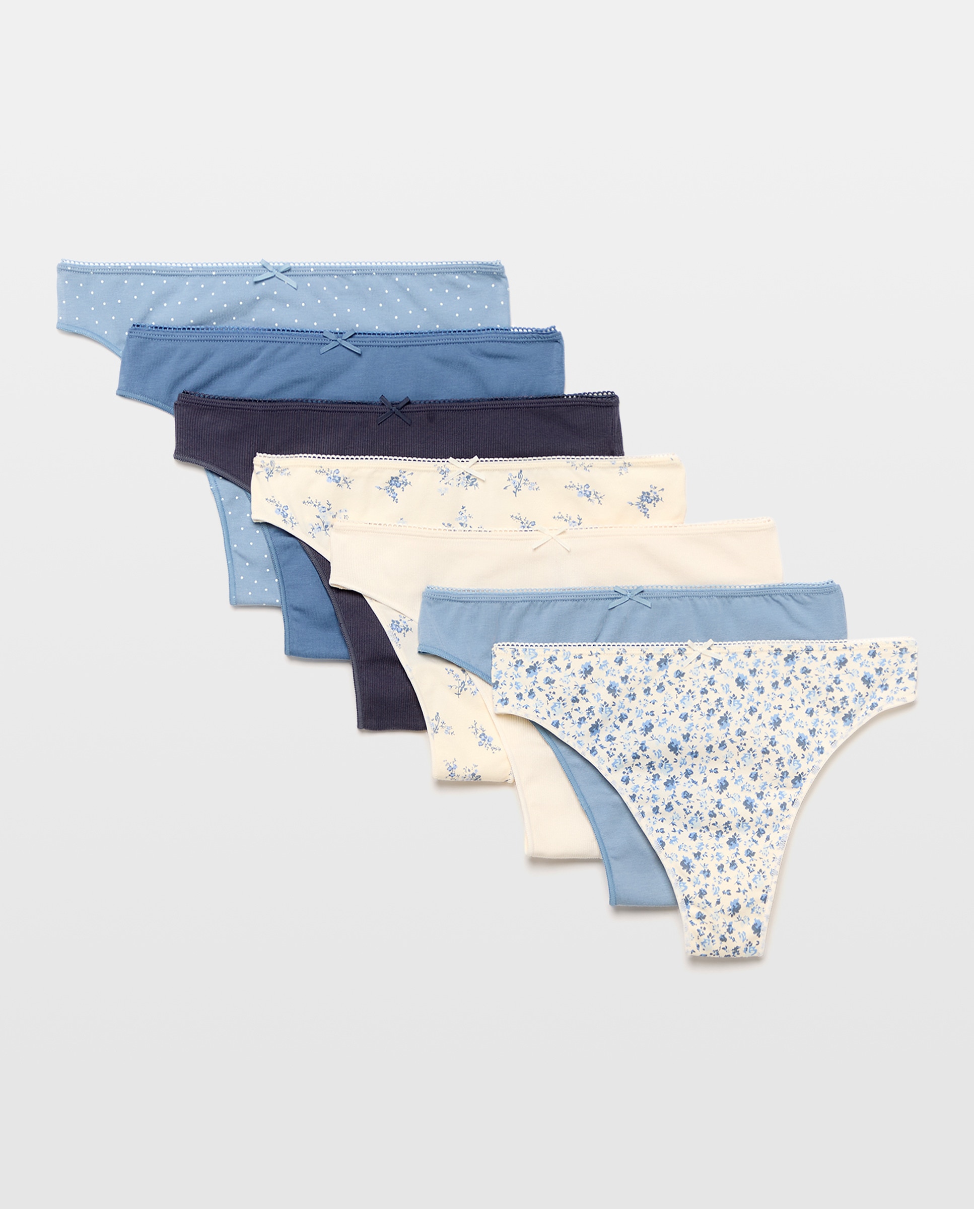 Pack de Sete Tangas Multicolor-3