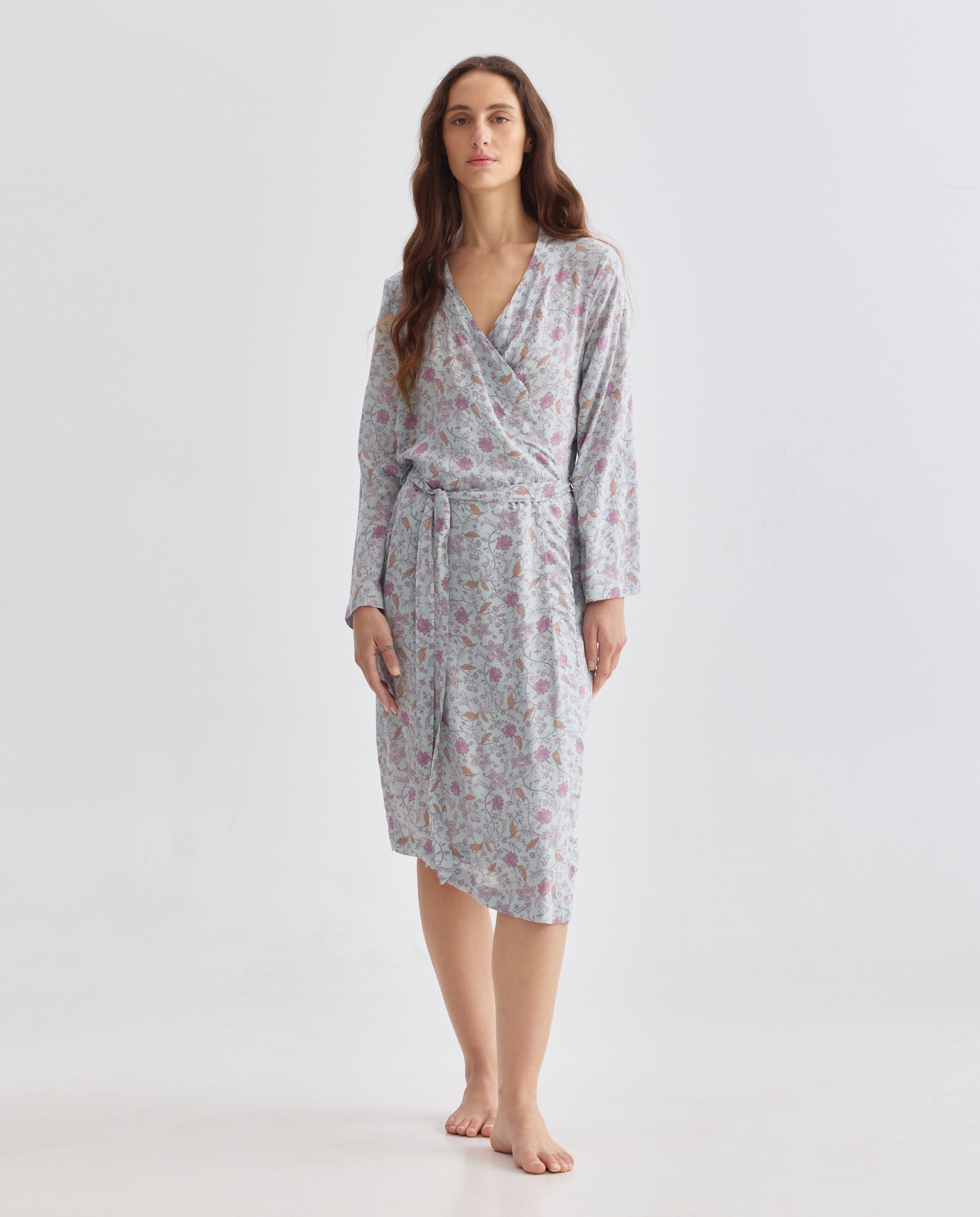 Imagen 0 de Bata mujer estampada