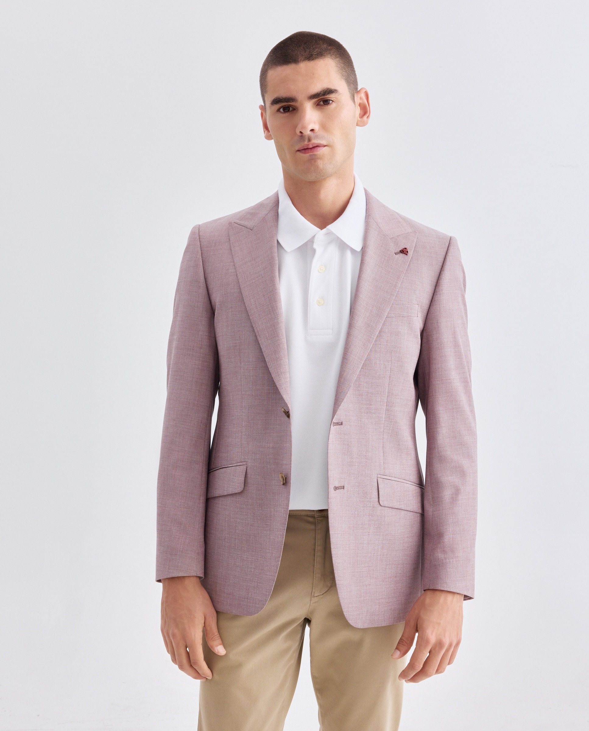 Blazer Clássico Bordeaux-1