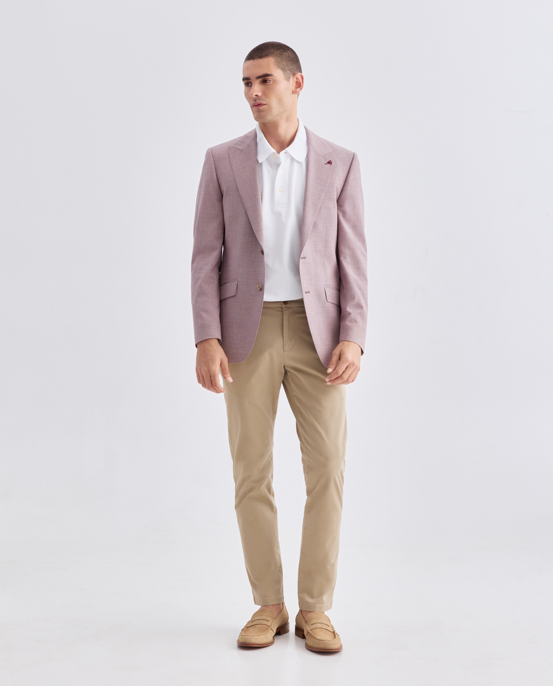 Blazer Clássico Bordeaux-2