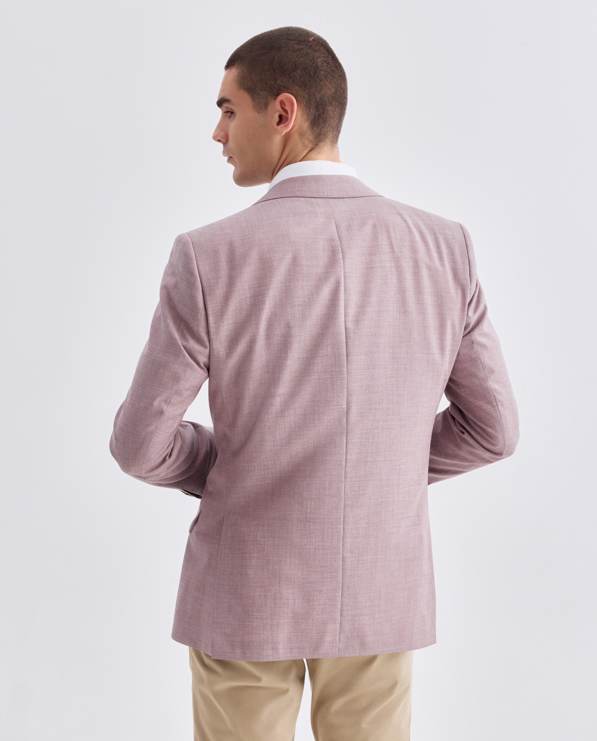 Blazer Clássico Bordeaux-3