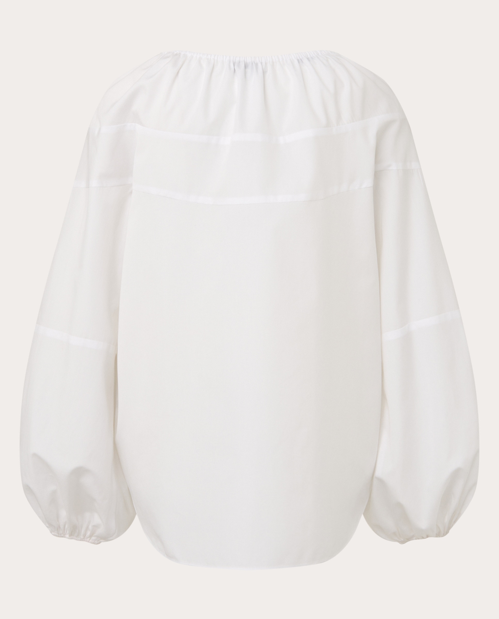 Blusa de algodão Branco-2