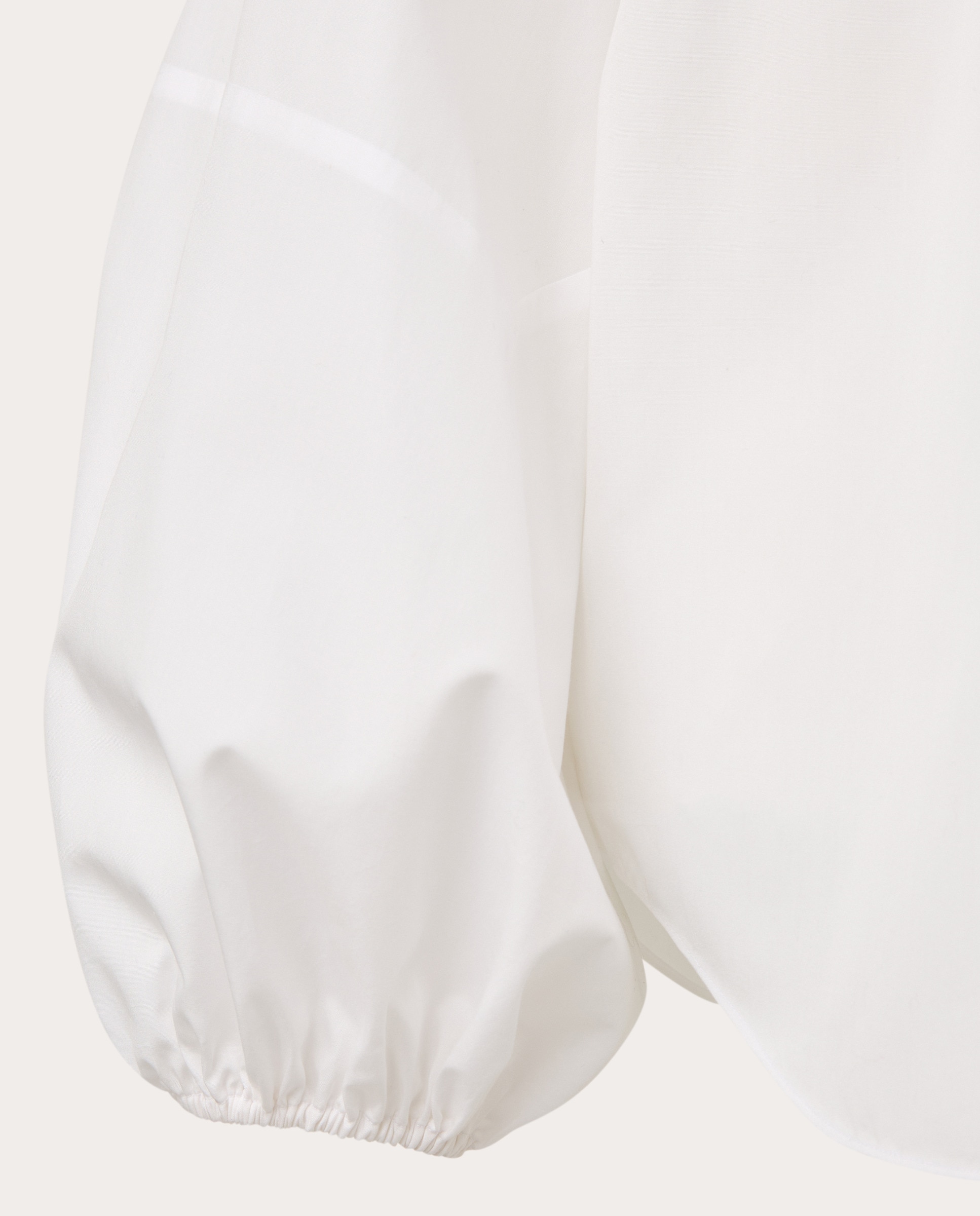 Blusa de algodão Branco-4