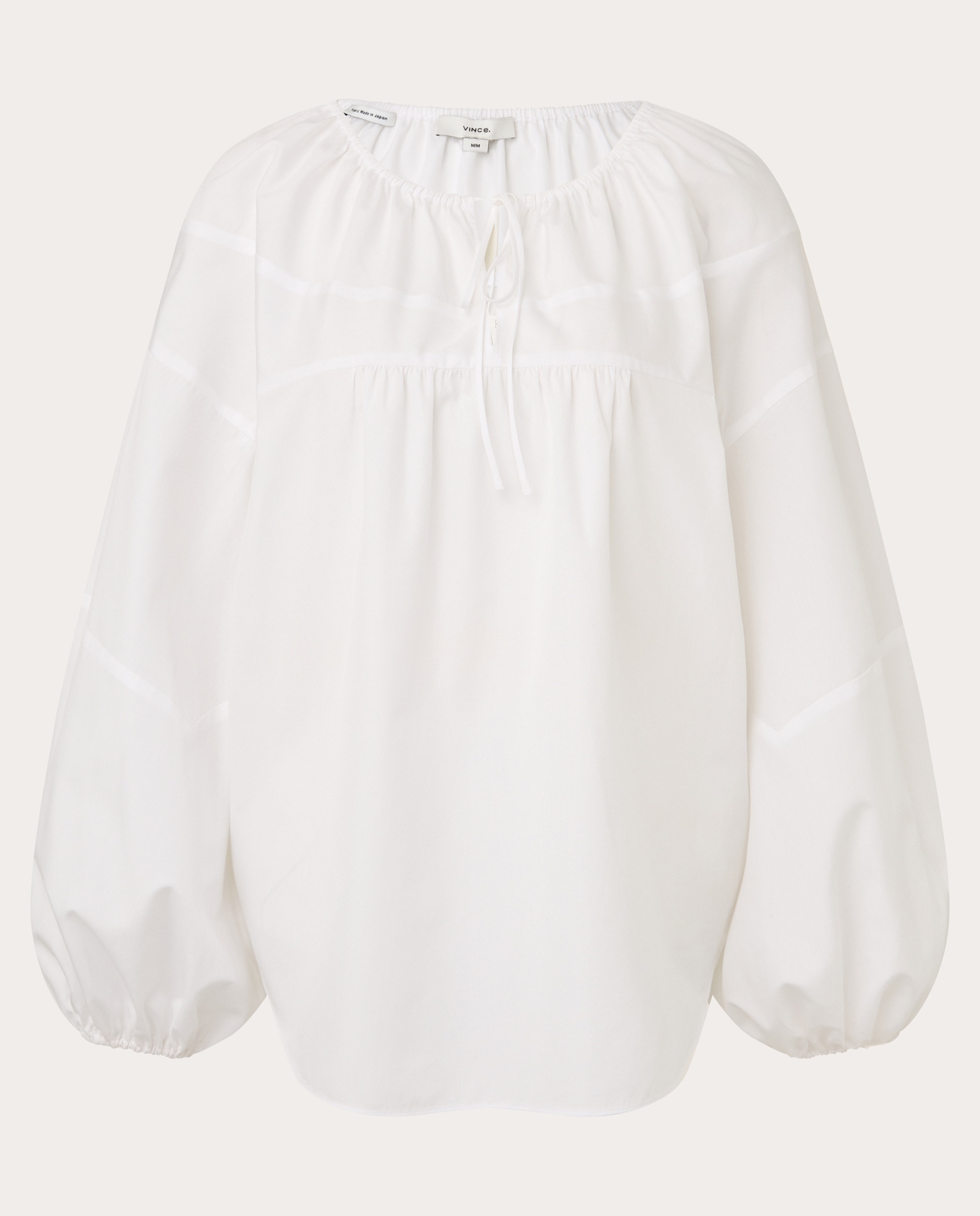 Blusa de algodão Branco-1