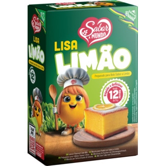 Preparado para Bolo Limão embalagem 435 g - Sabor A Mundo
