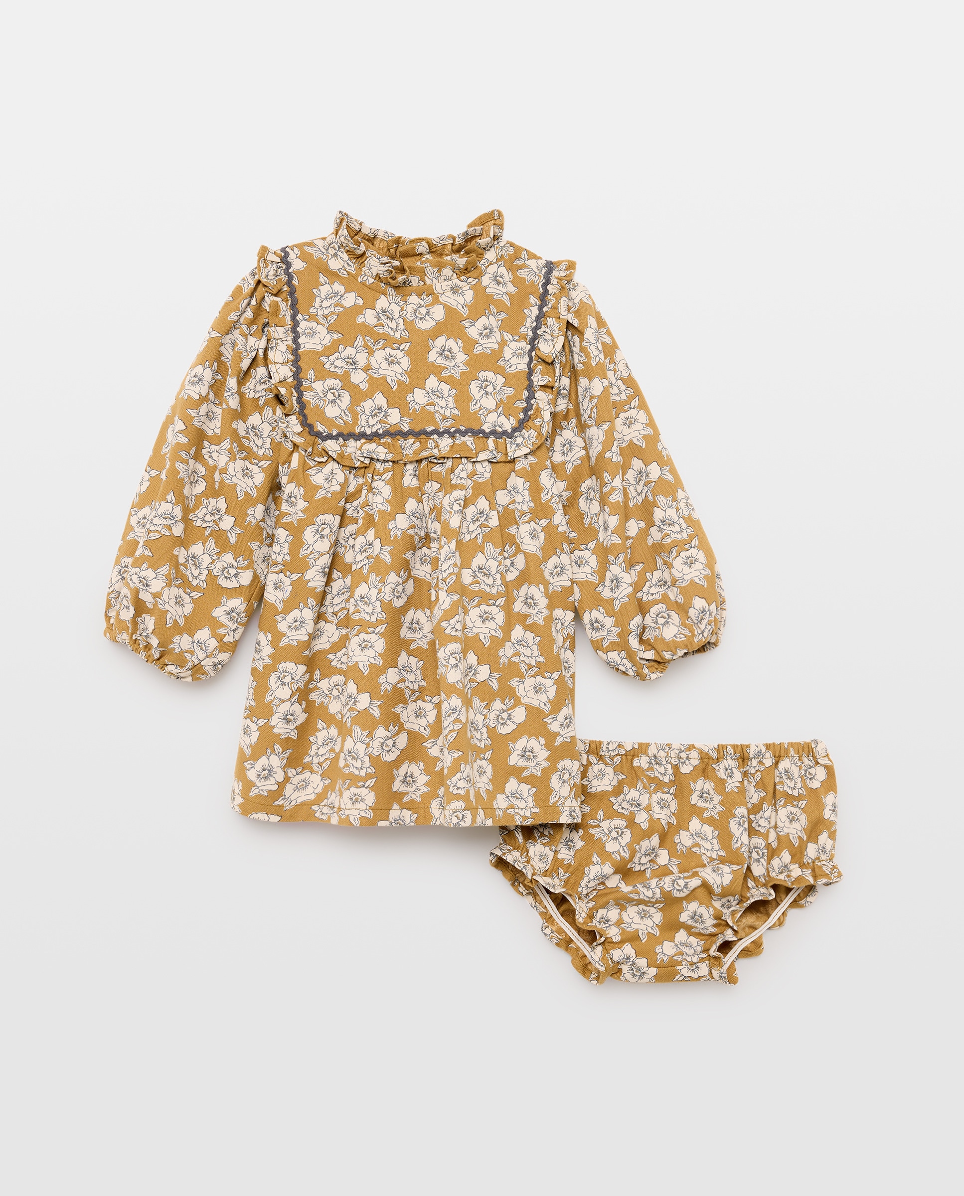 Imagen 0 de Vestido bebé niña con canesú
