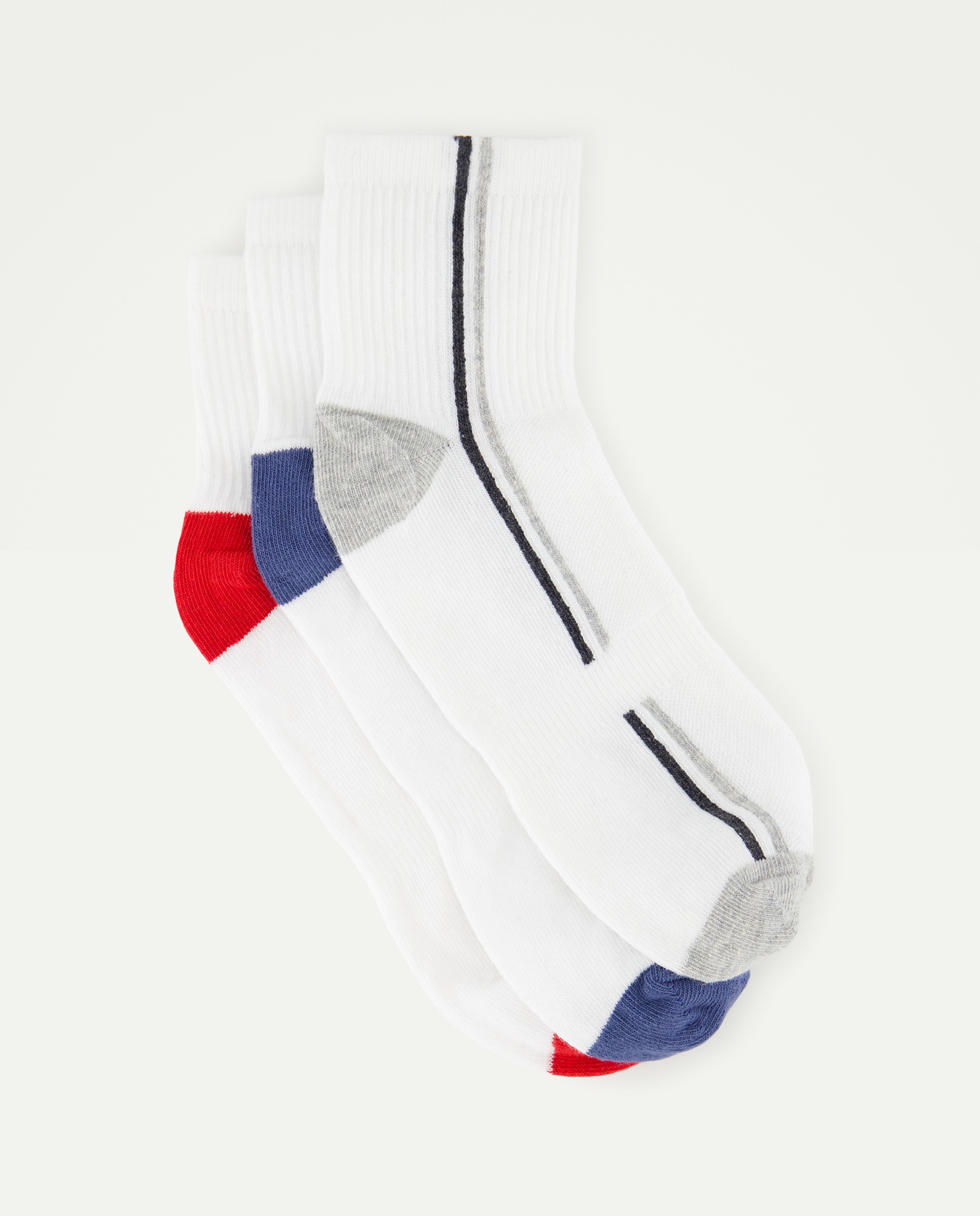 Imagem 0 de Pack de 3 Pares de Meias Desportivas pelo Tornozelo