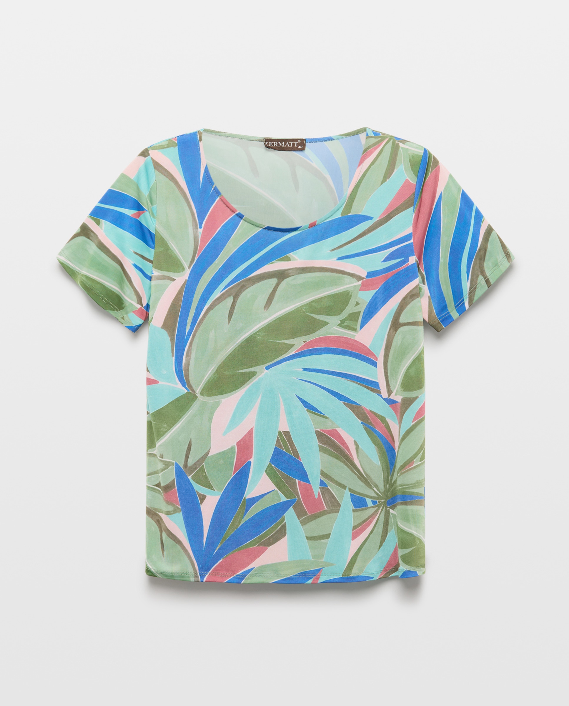 Imagem 0 de T-shirt Estampada com Manga Curta.