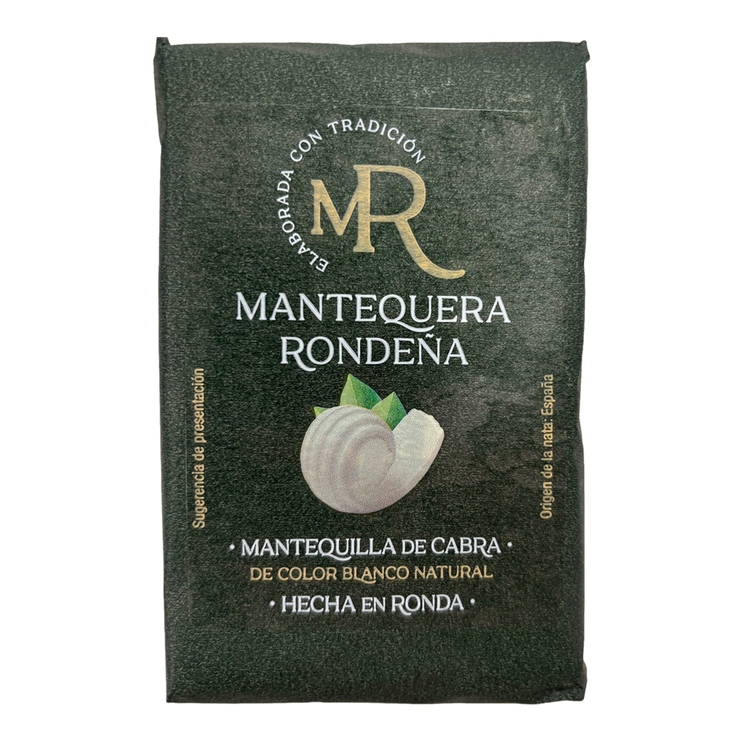 Mantequilla de cabra con sal Mantequera Rondeña 1