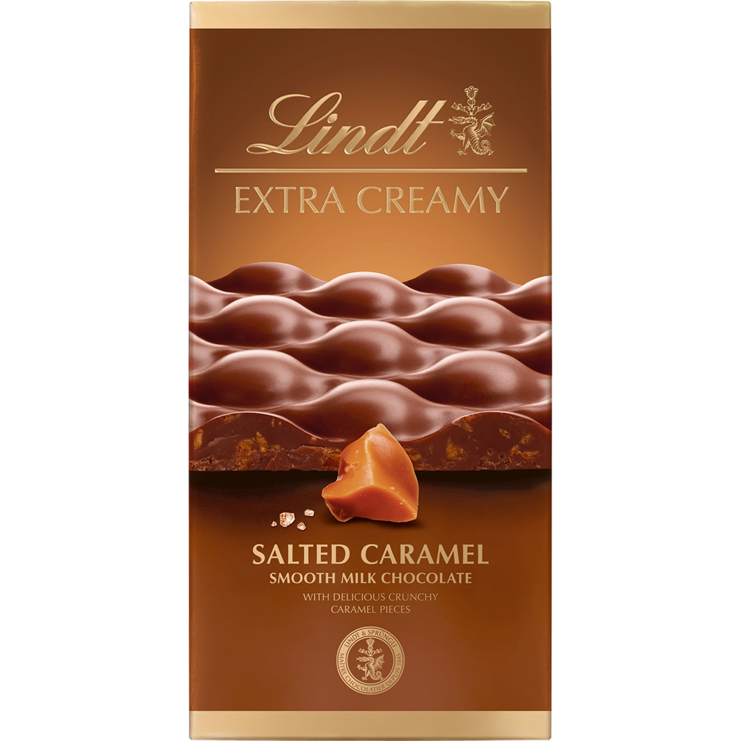 chocolate con leche Extra Creamy con caramelo salado tableta 80 g