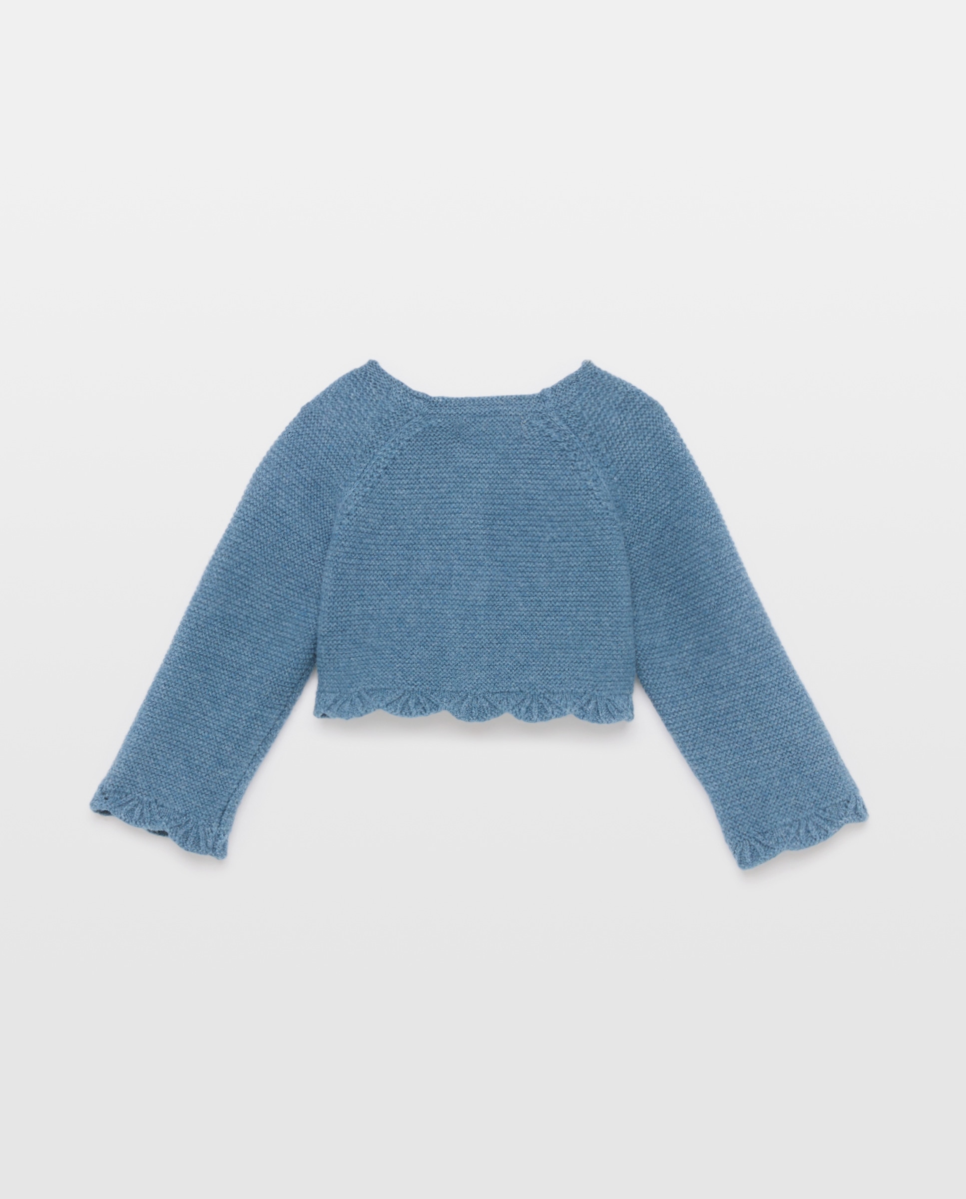 Chaqueta corta básica con manga ranglan de bebé - Coconut El Corte Inglés - Azul oscuro Azul oscuro-2
