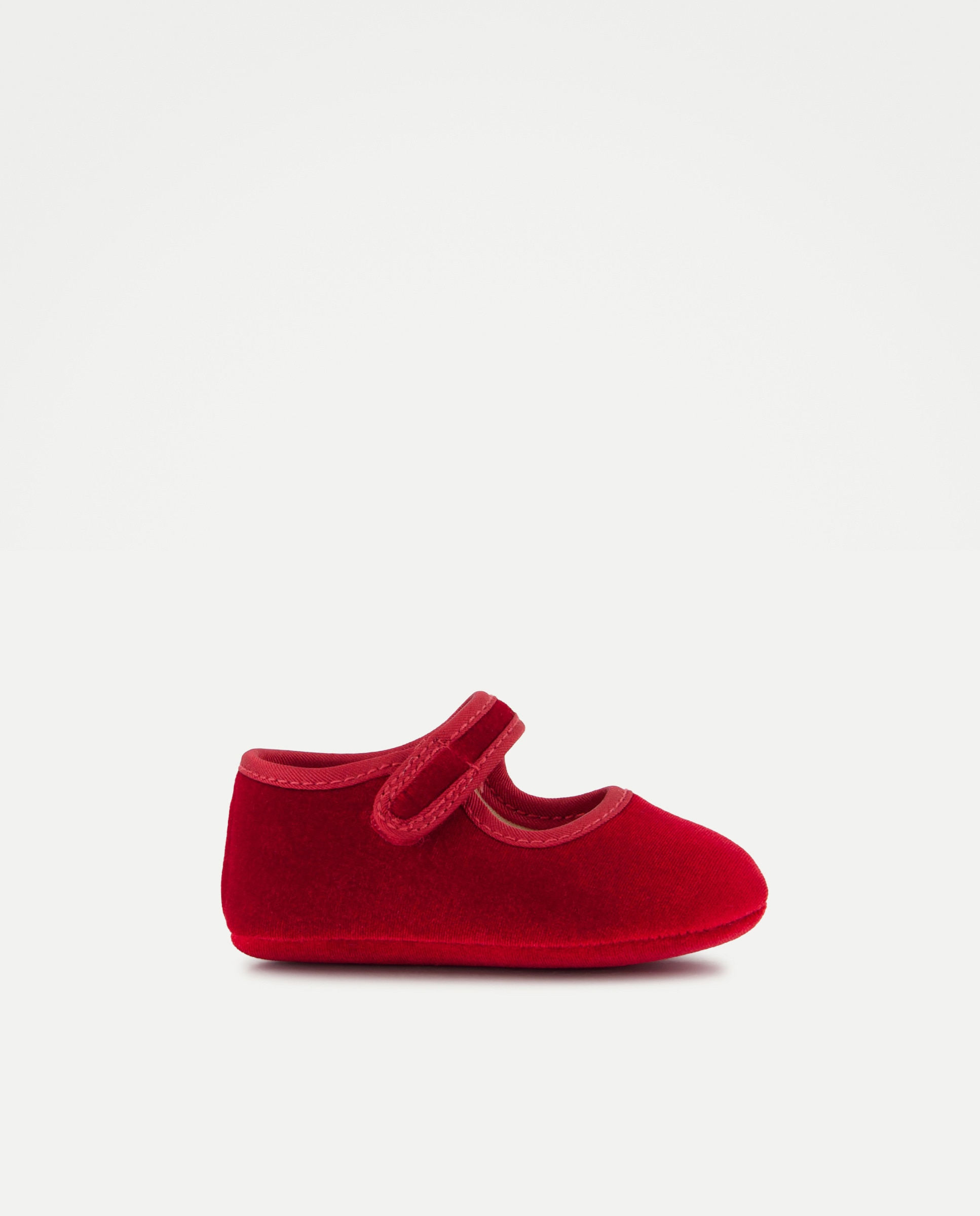 Imagem 0 de Sapatos de Presilha de Veludo de Bebé
