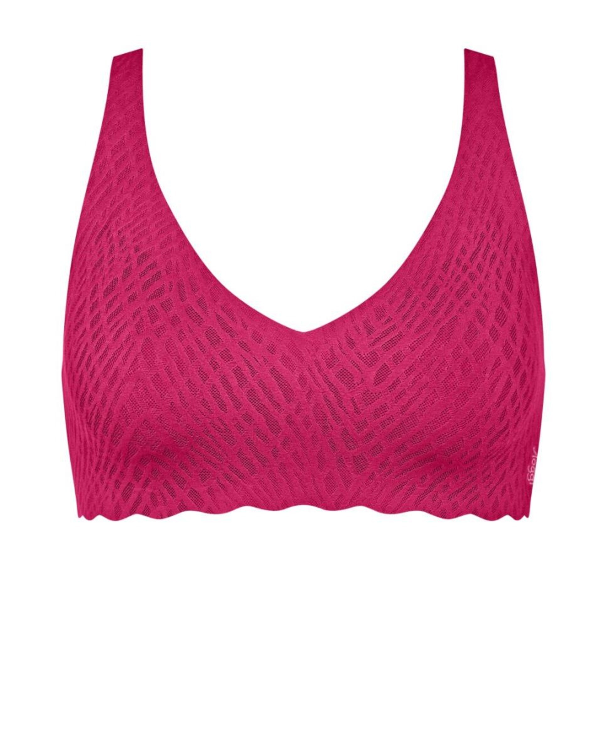Soutien Soft Bra com Almofadas Amovíveis Vermelho-4