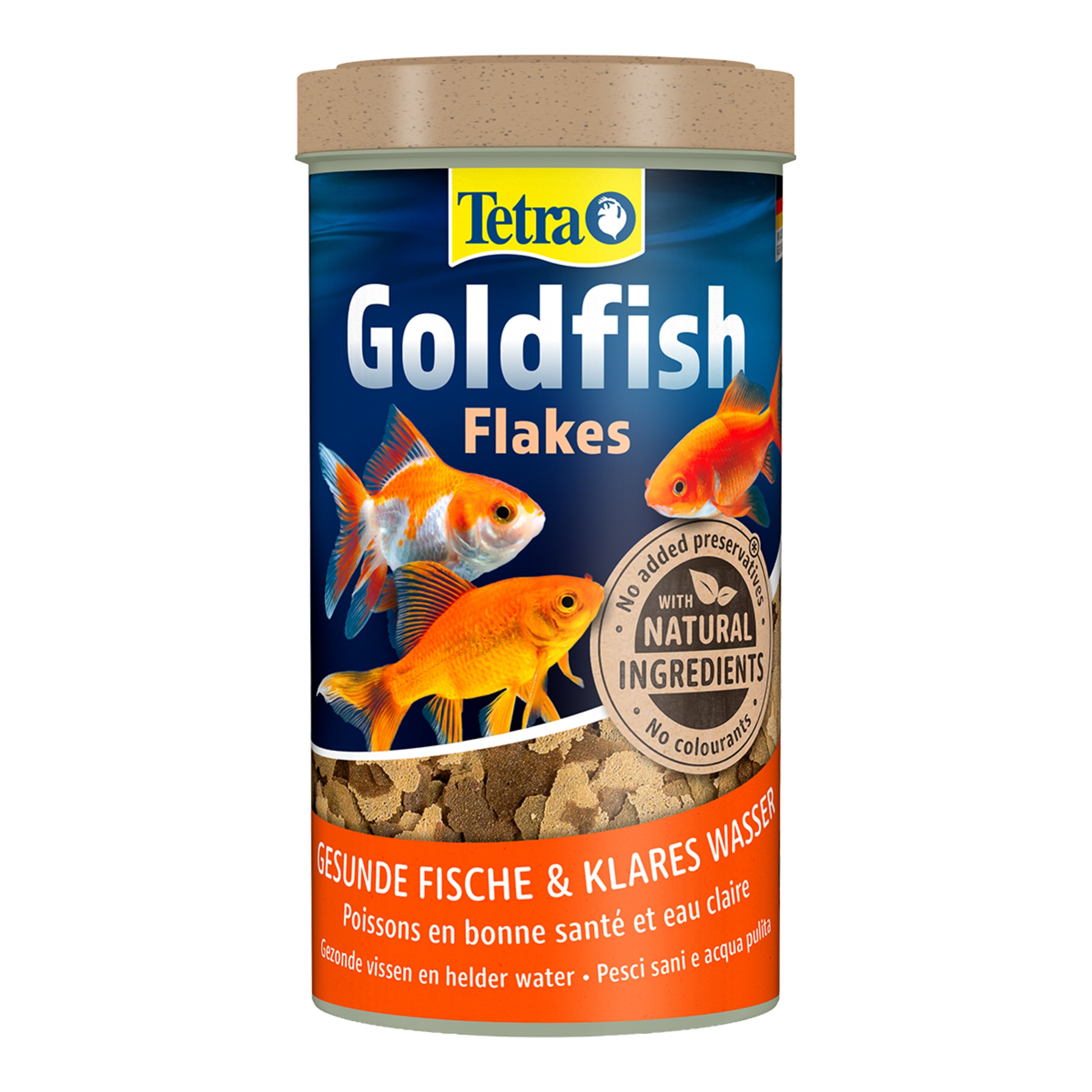 Comida para peces de agua fría Tetra Goldfish Escama 1
